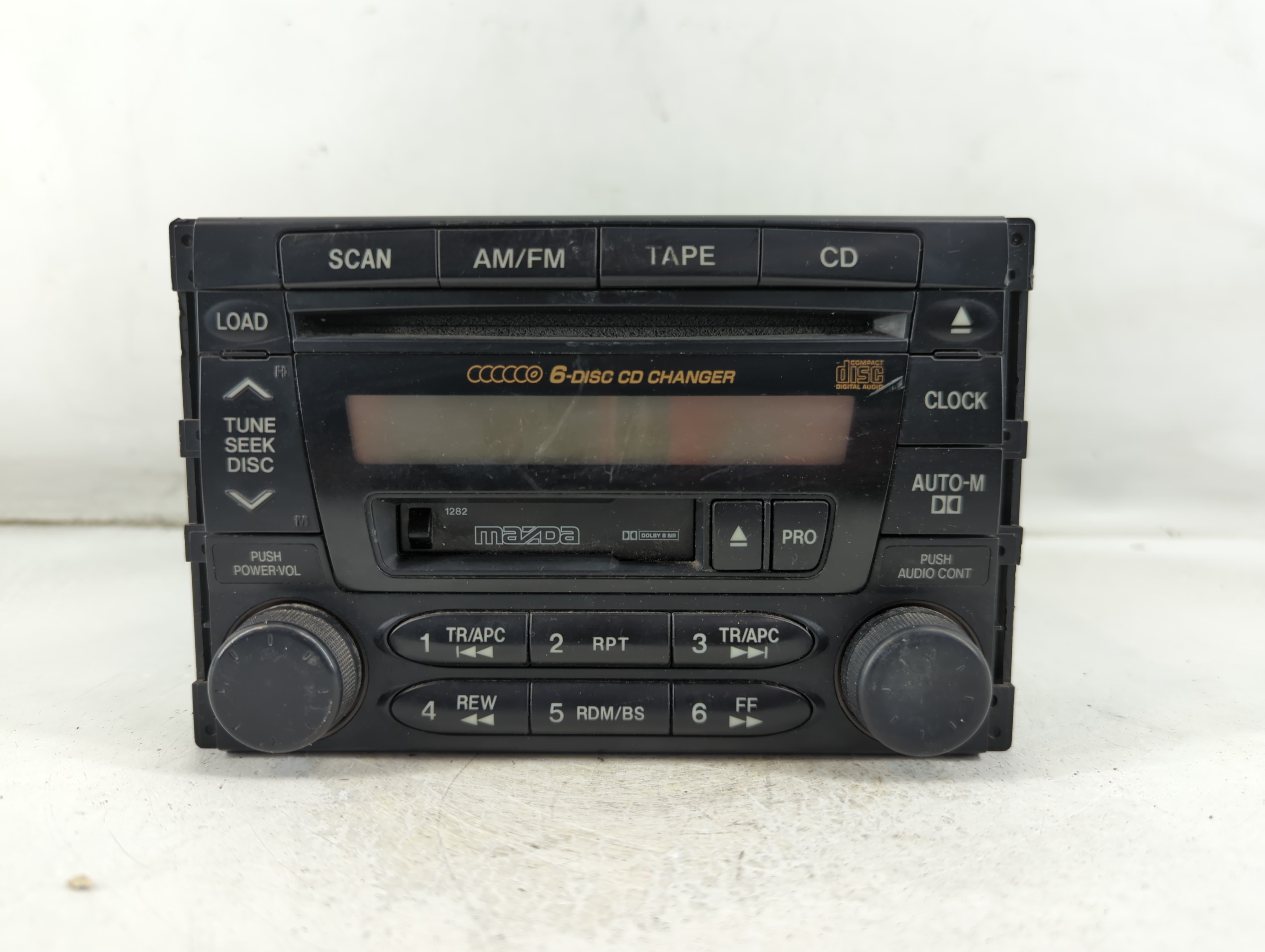 2001-2002 Mazda Tribute Am Fm Cd Player Radio Receiver 815143 - Oemusedautoparts1.com