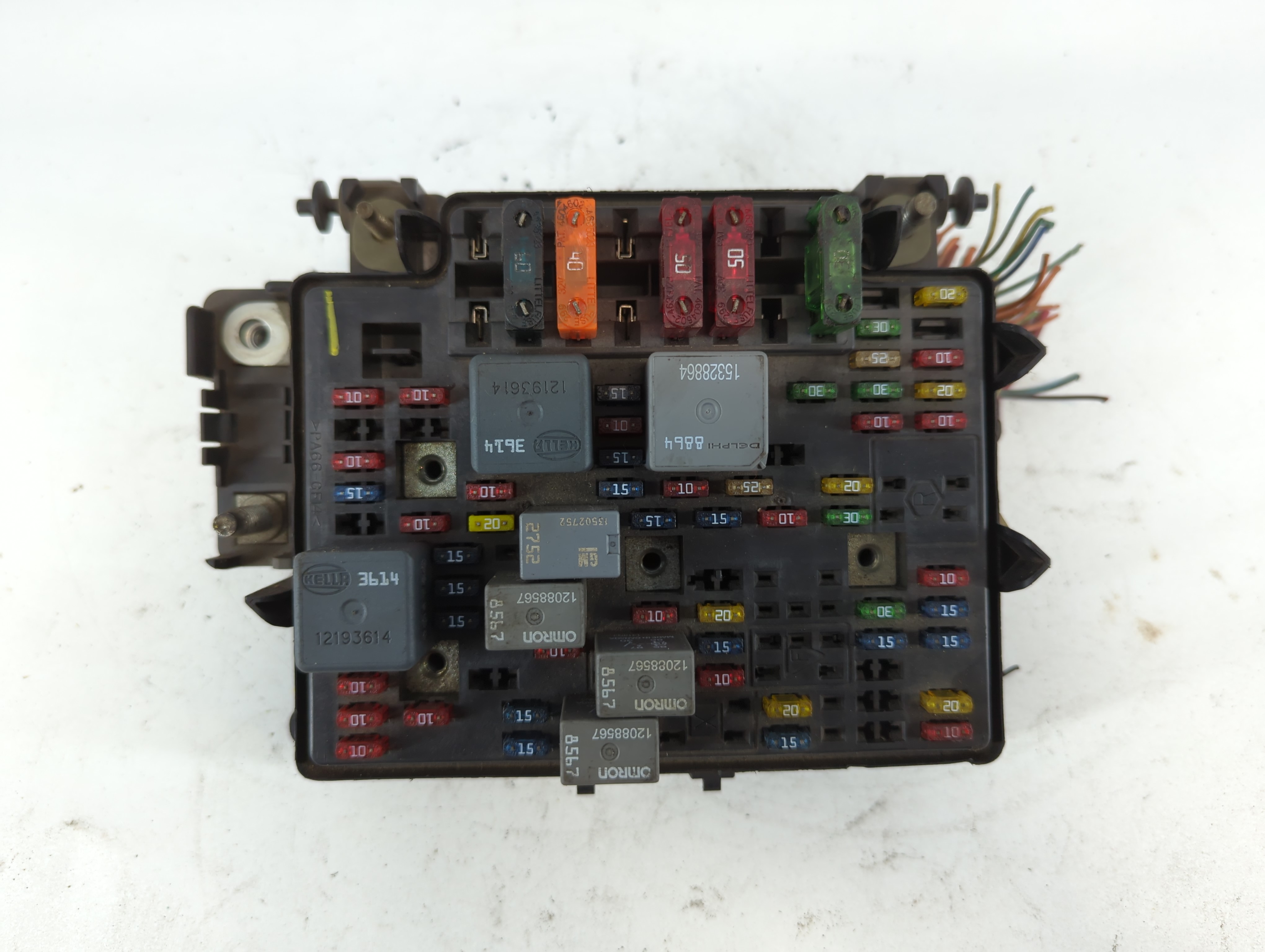 2000-2002 Chevrolet Silverado 1500 Fusebox Fuse Box Relay Module 816156 - Oemusedautoparts1.com