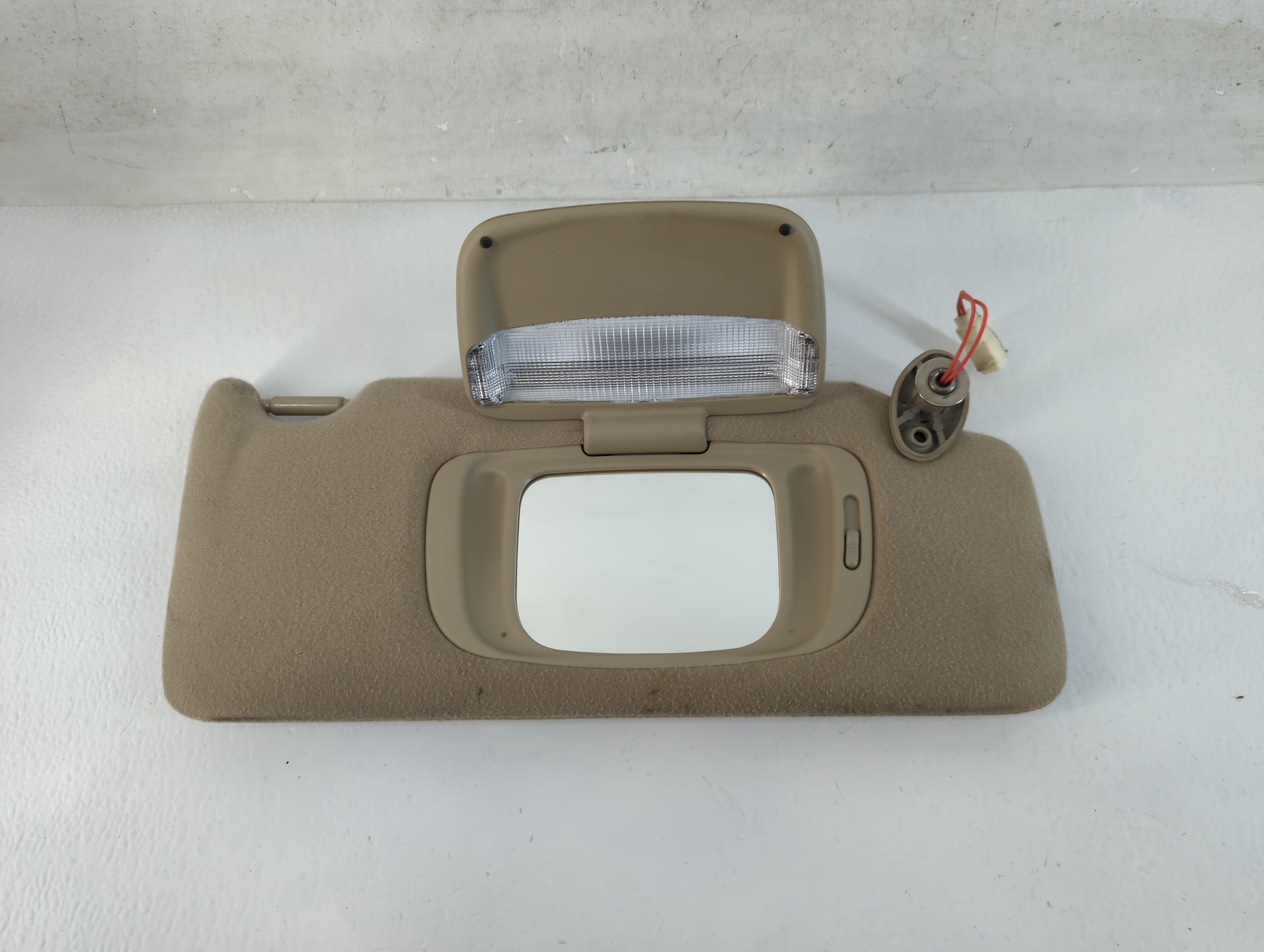 2007-2009 Lexus Rx350 Passenger Sun Visor Mirror Right Sunvisor Tan 816676 - Oemusedautoparts1.com