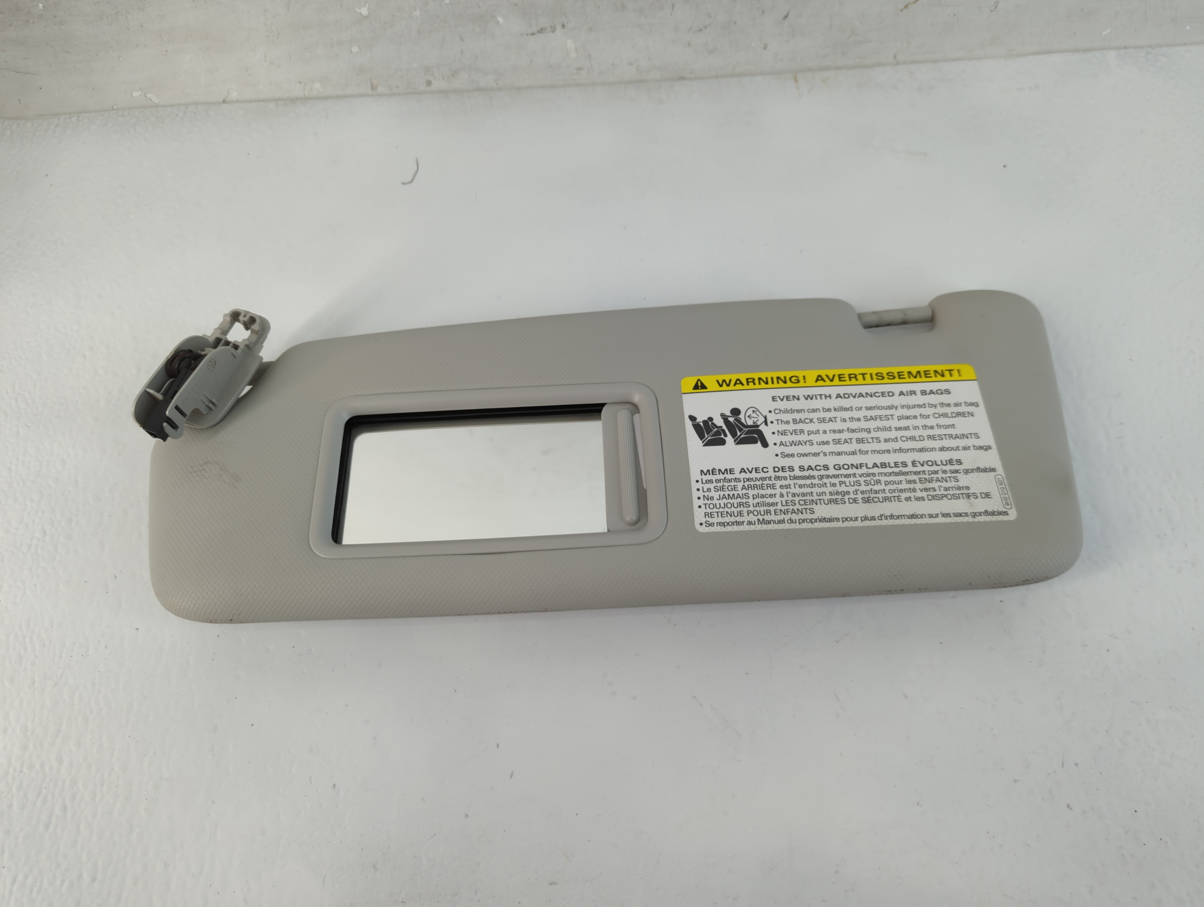 Picture of 2009-2012 Audi A4 Driver Sun Visor Mirror Left Sunvisor Cream 816706