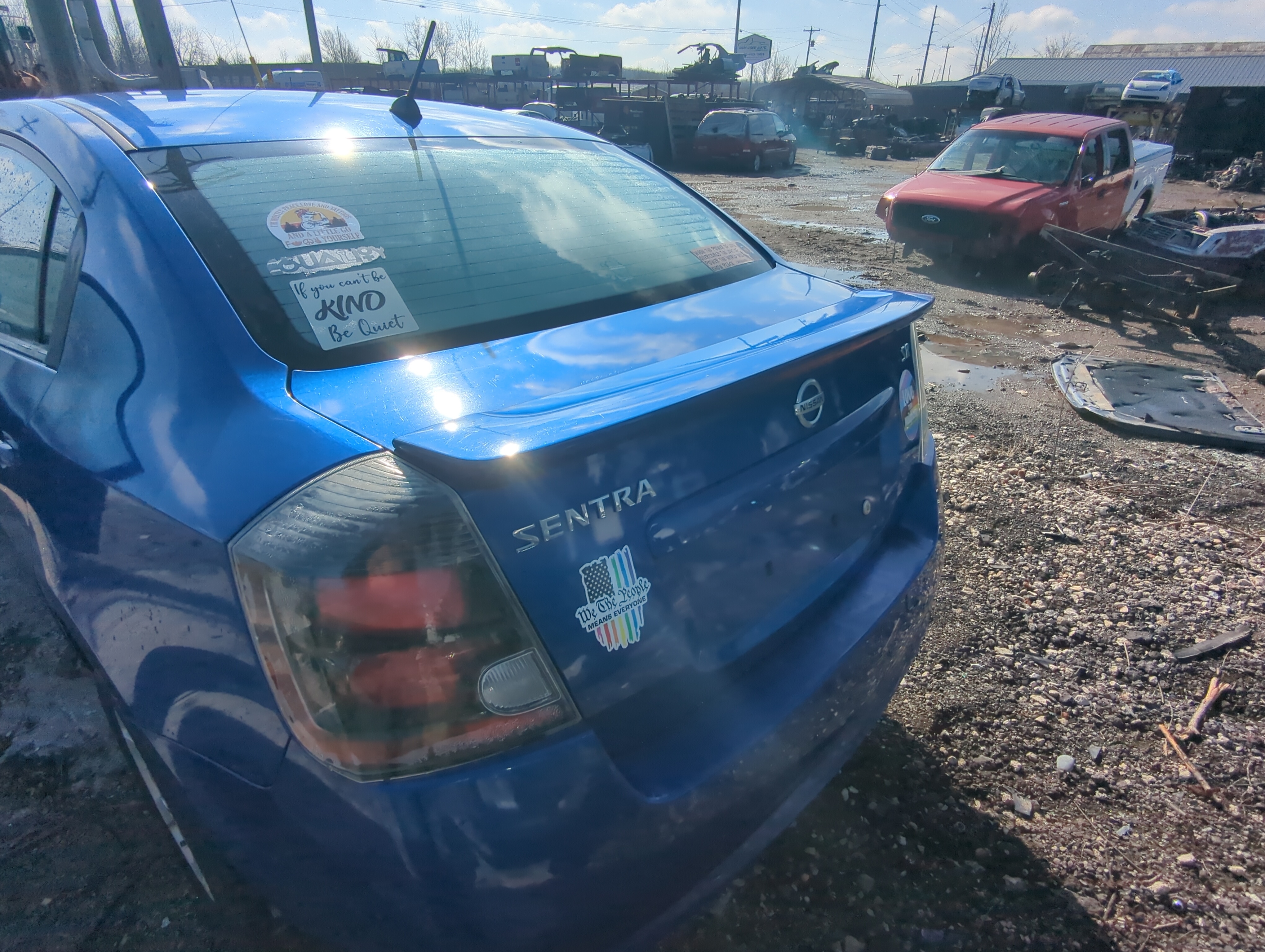 Picture of 2010-2012 Nissan Sentra Trunk/decklid/hatch/tailgate Oem 817188