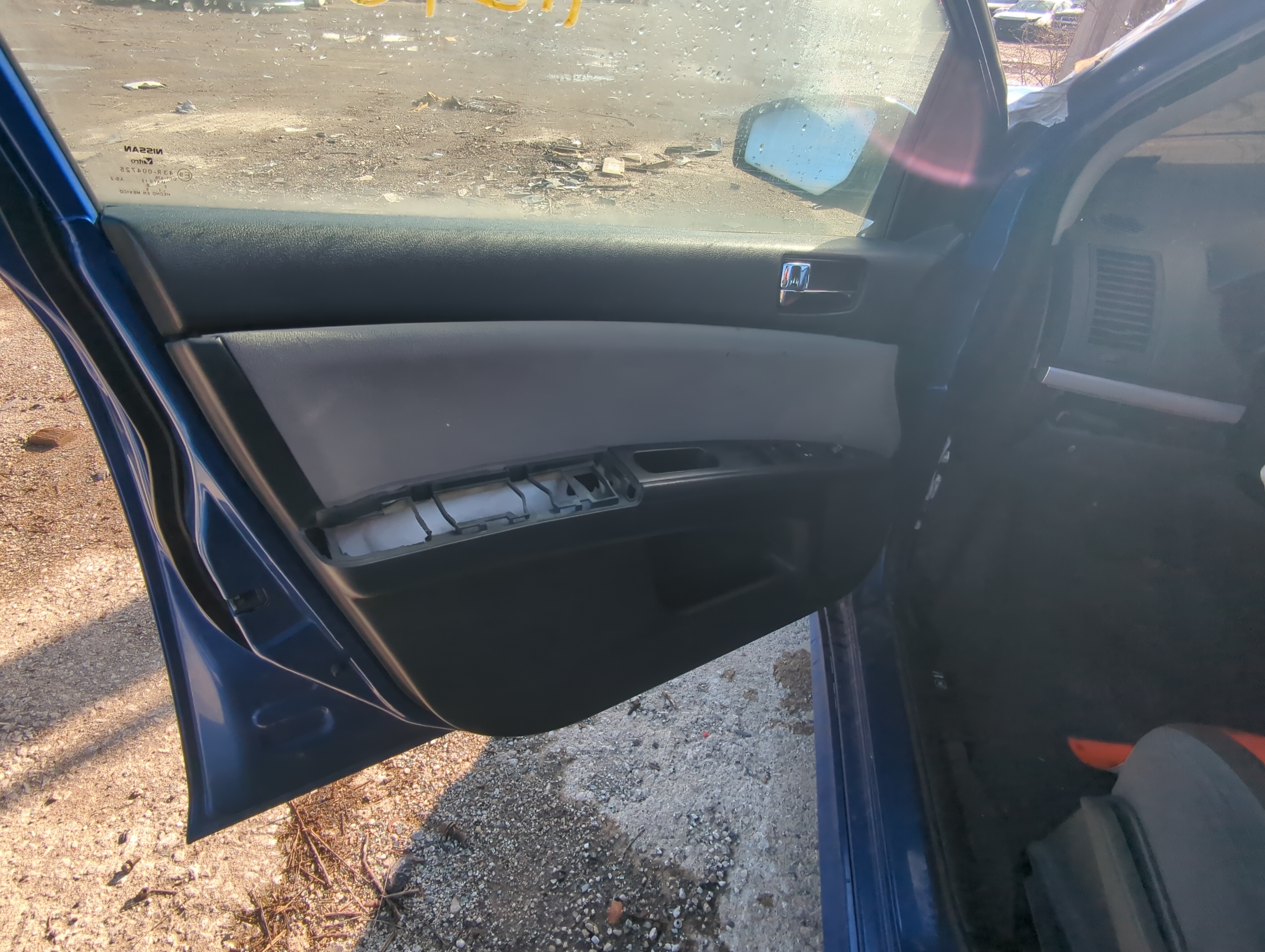Picture of 2012 Nissan Sentra Front Left Driver Interior Door Panel Trim 817244