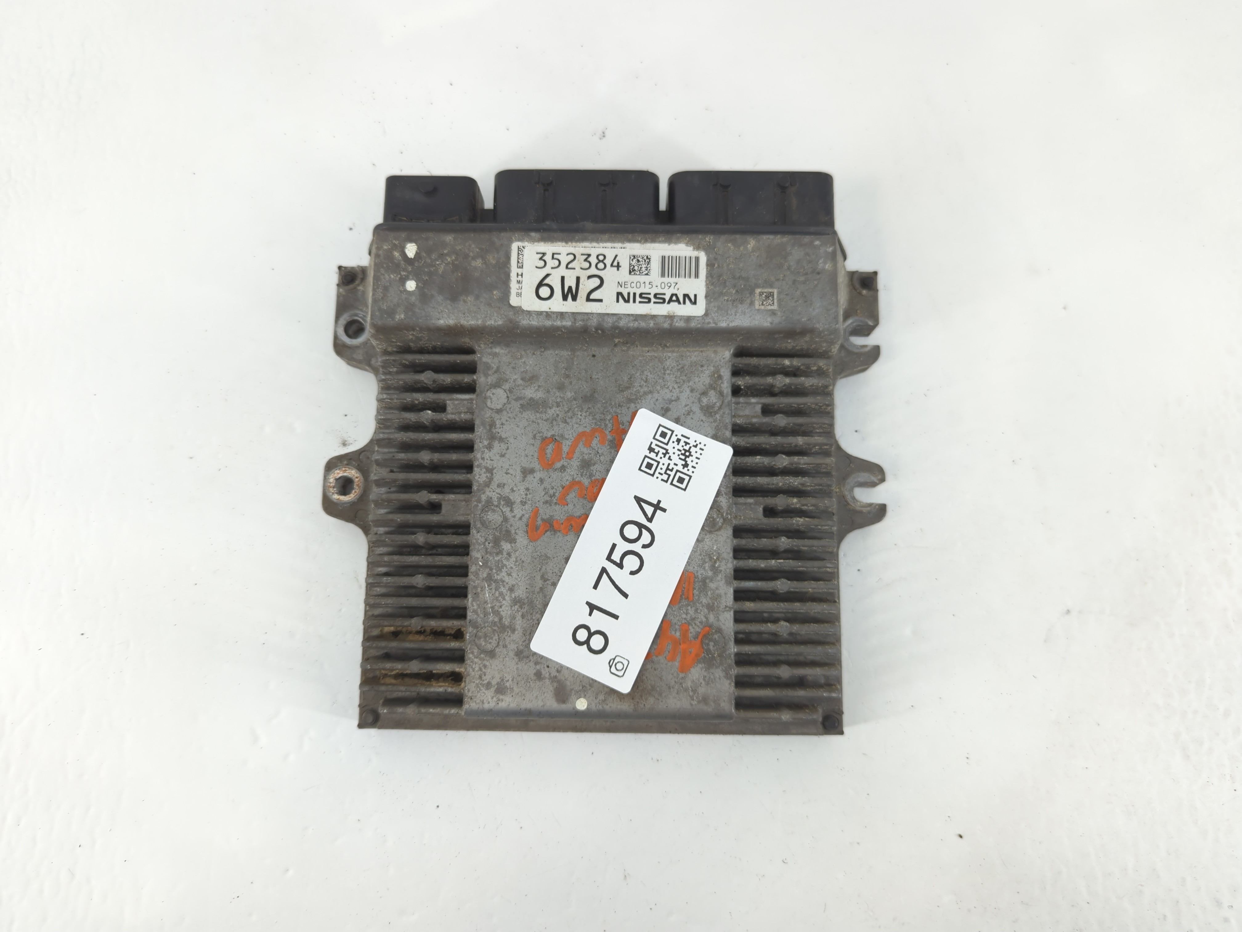 2016-2017 Infiniti Q50 Engine Control Computer Ecu Pcm Ecm Pcu Oem 817594 - Oemusedautoparts1.com