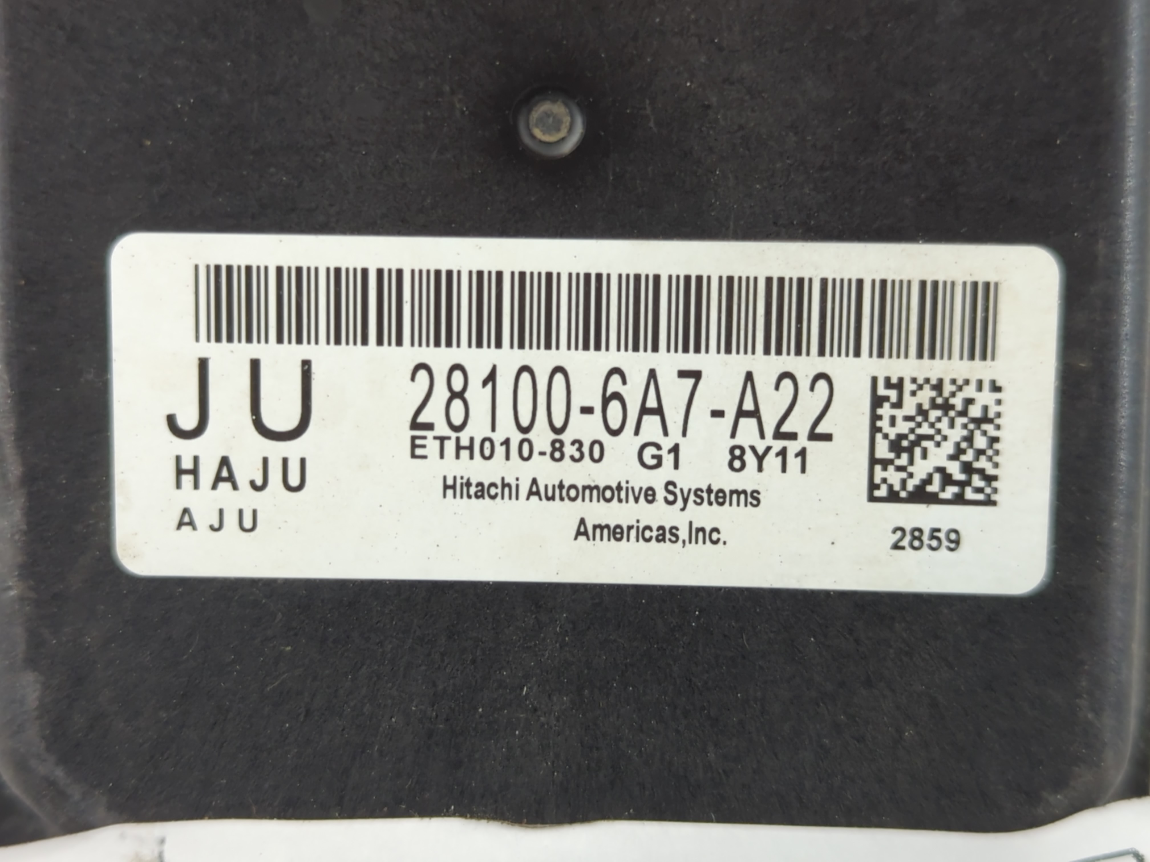 Picture of 2018-2019 Honda Accord Transmission Control Module Tcu Tcm 28100-6a7-a22 817645