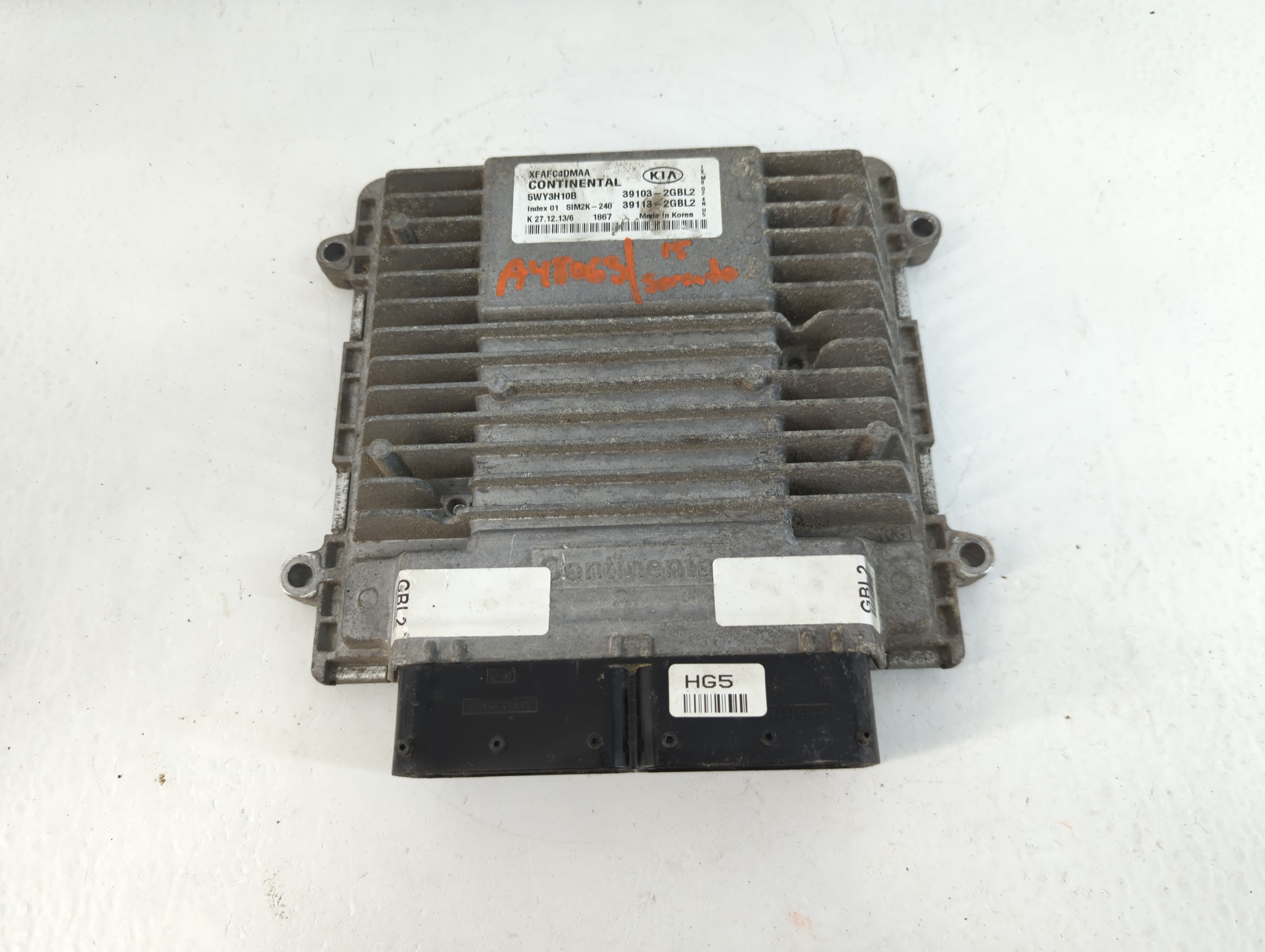 2014-2015 Kia Sorento Engine Control Computer Ecu Pcm Ecm Pcu Oem 817787 - Oemusedautoparts1.com