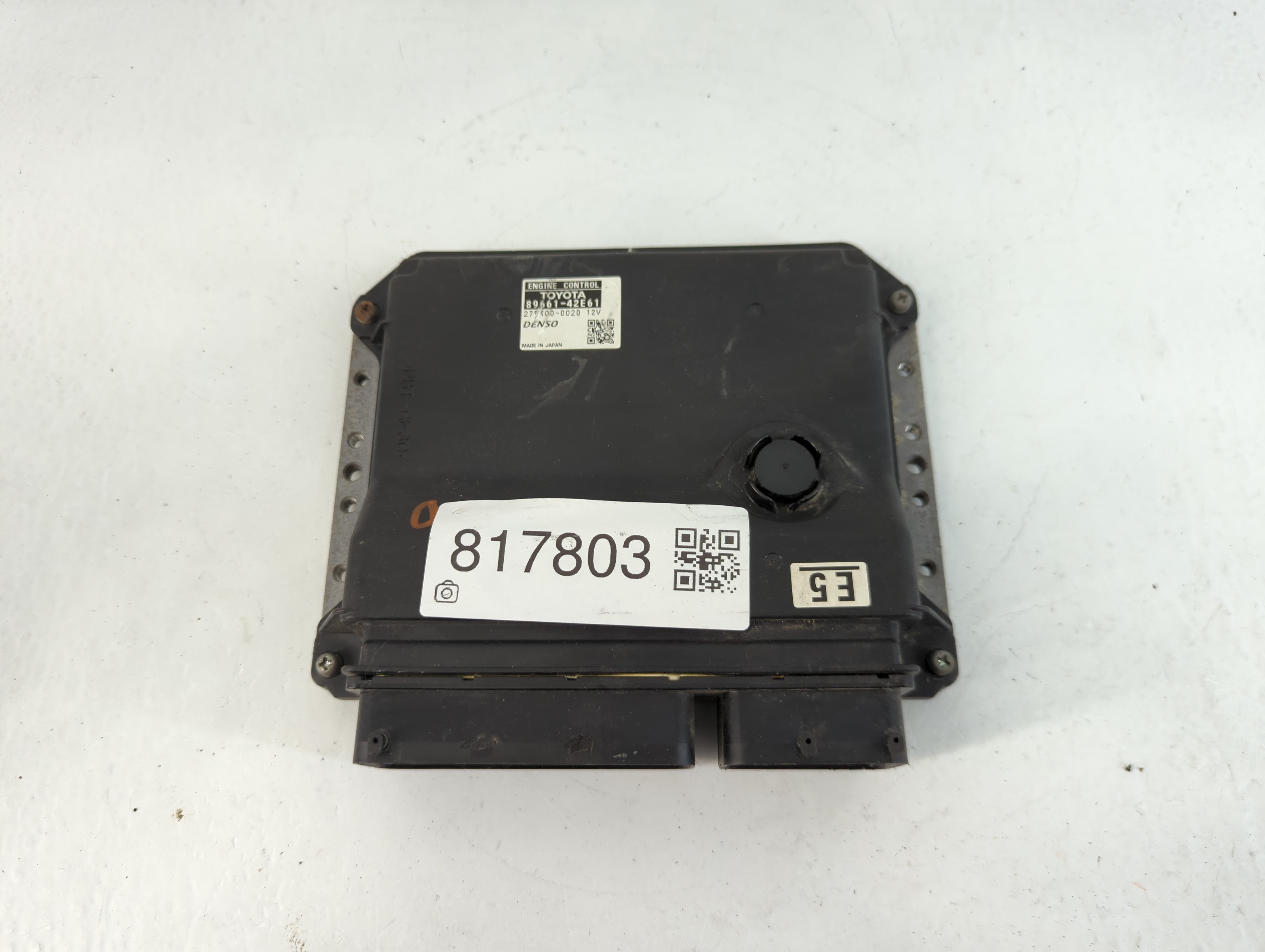2007-2007 Toyota Rav4 Engine Control Computer Ecu Pcm Ecm Pcu Oem 817803 - Oemusedautoparts1.com