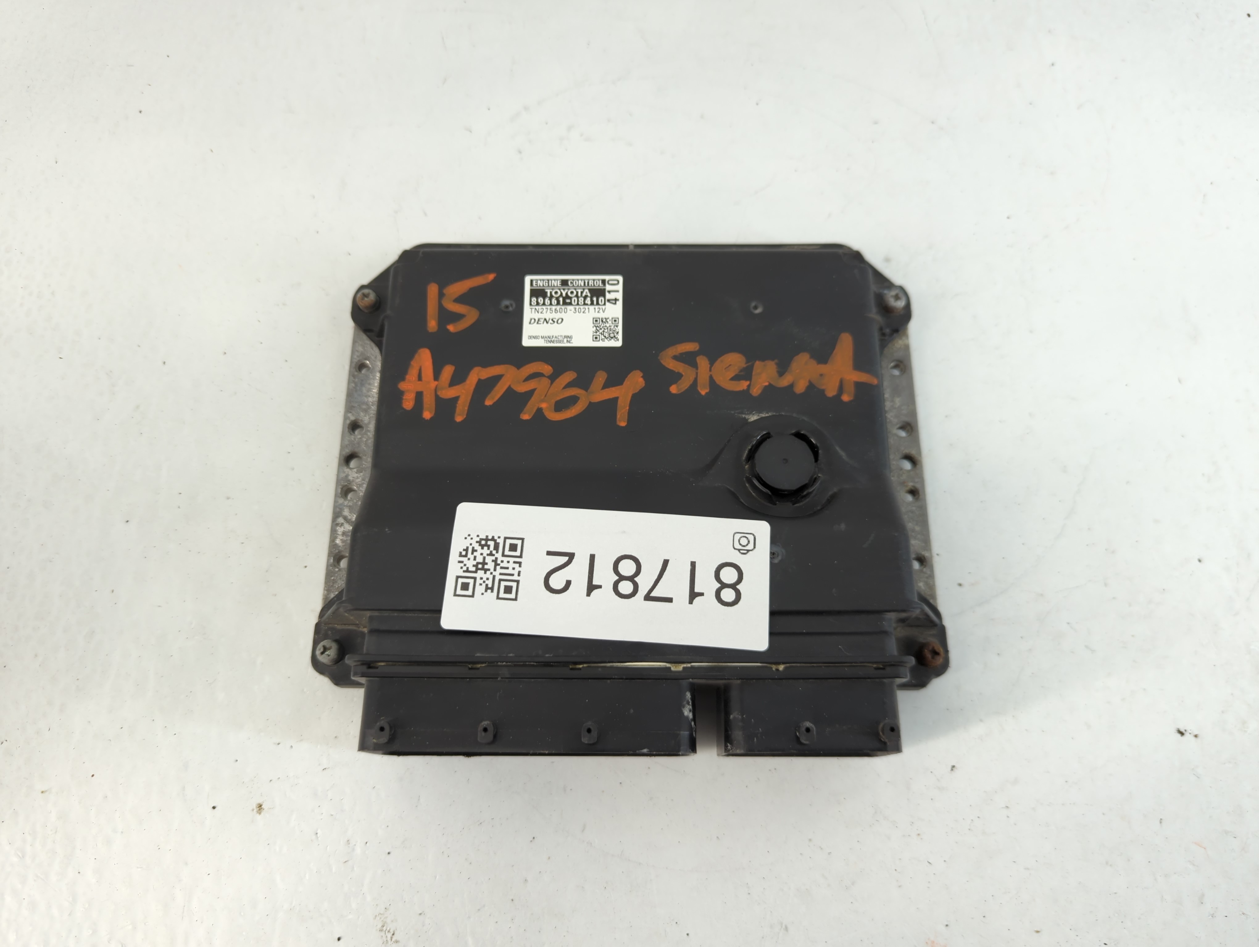 2015-2016 Toyota Sienna Engine Control Computer Ecu Pcm Ecm Pcu Oem 817812 - Oemusedautoparts1.com