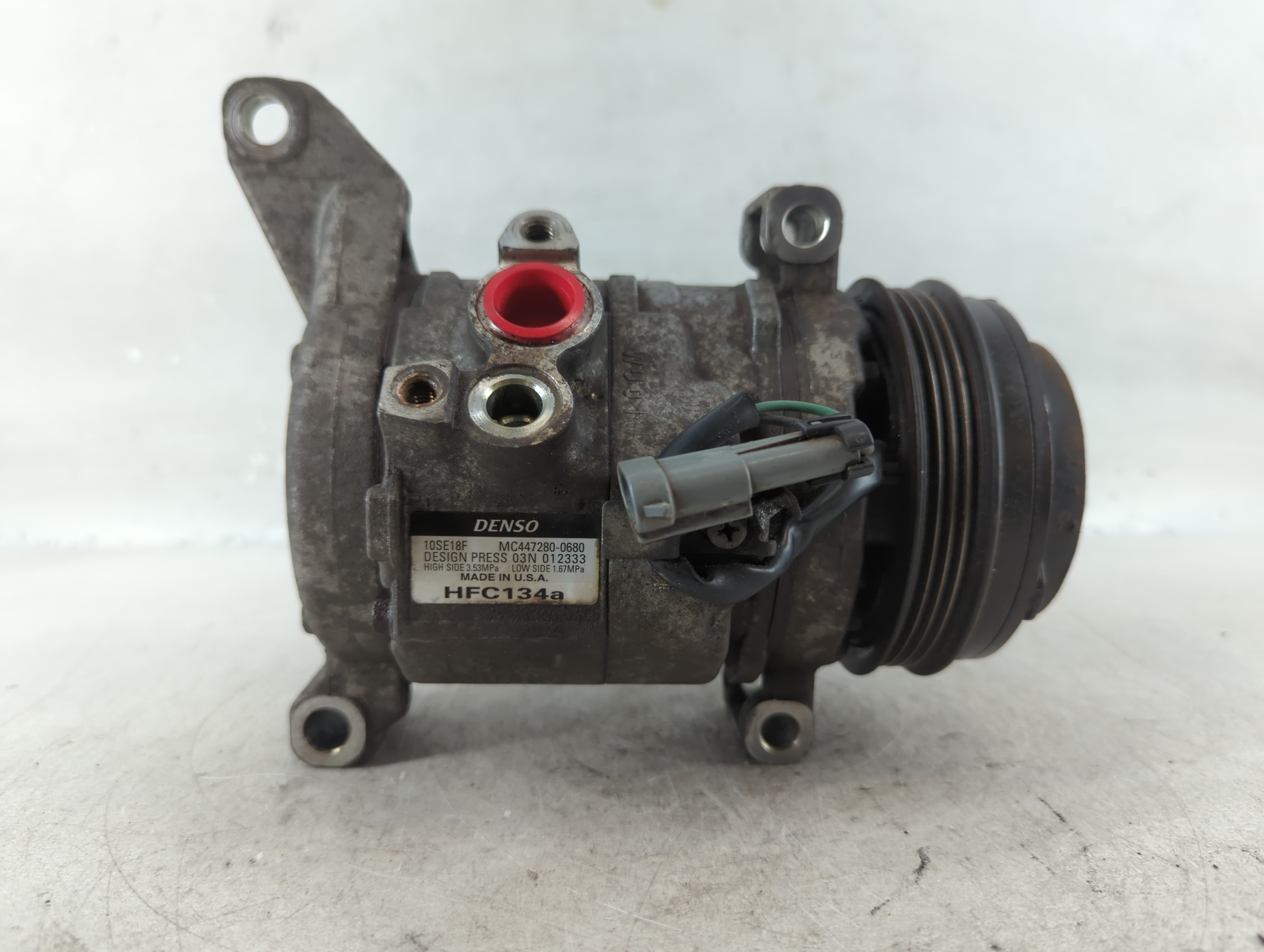 2011-2013 Chevrolet Silverado 1500 Air Conditioning A/c Ac Compressor Oem 817819 - Oemusedautoparts1.com