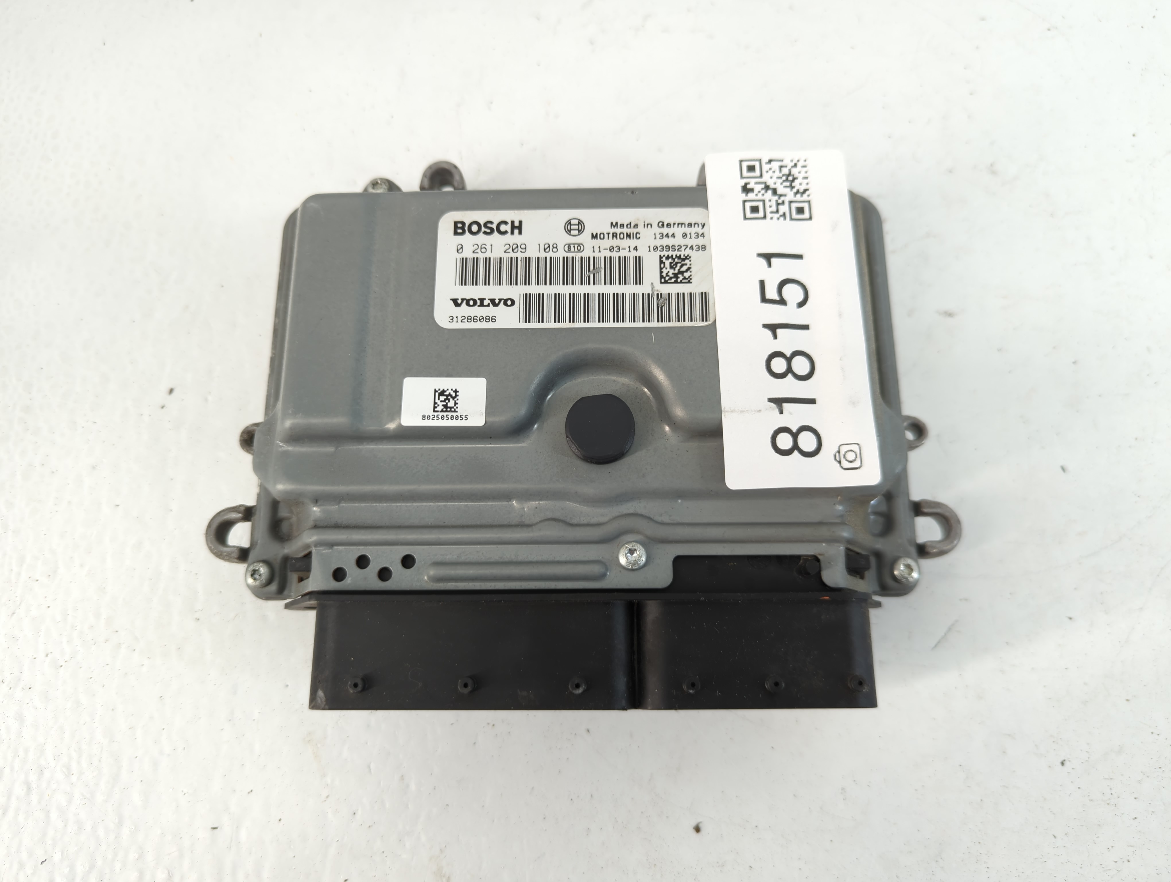 2012-2012 Volvo S60 Engine Control Computer Ecu Pcm Ecm Pcu Oem 818151 - Oemusedautoparts1.com