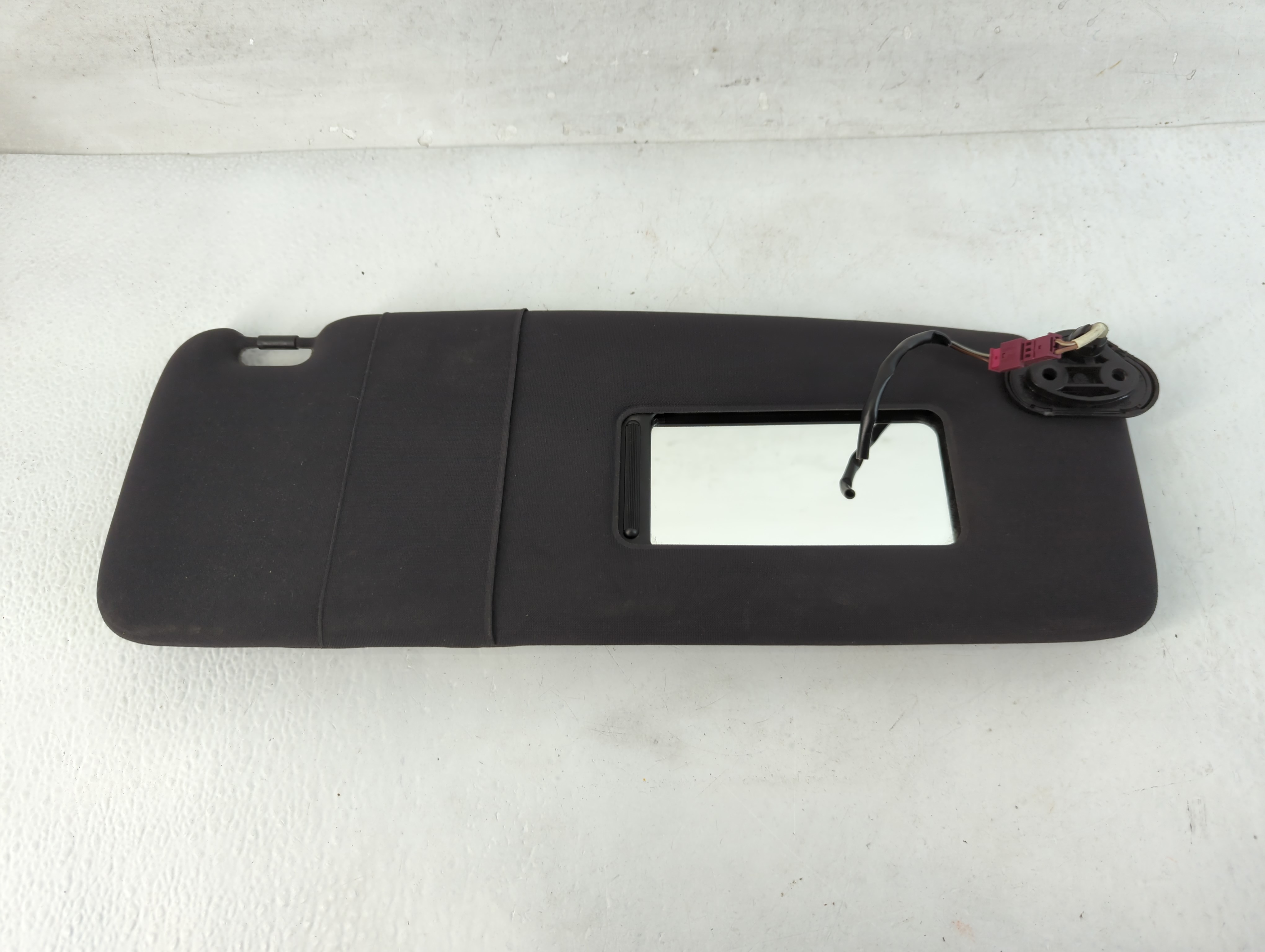 2006-2008 Bmw 750i Passenger Sun Visor Mirror Right Sunvisor Black 818436 - Oemusedautoparts1.com