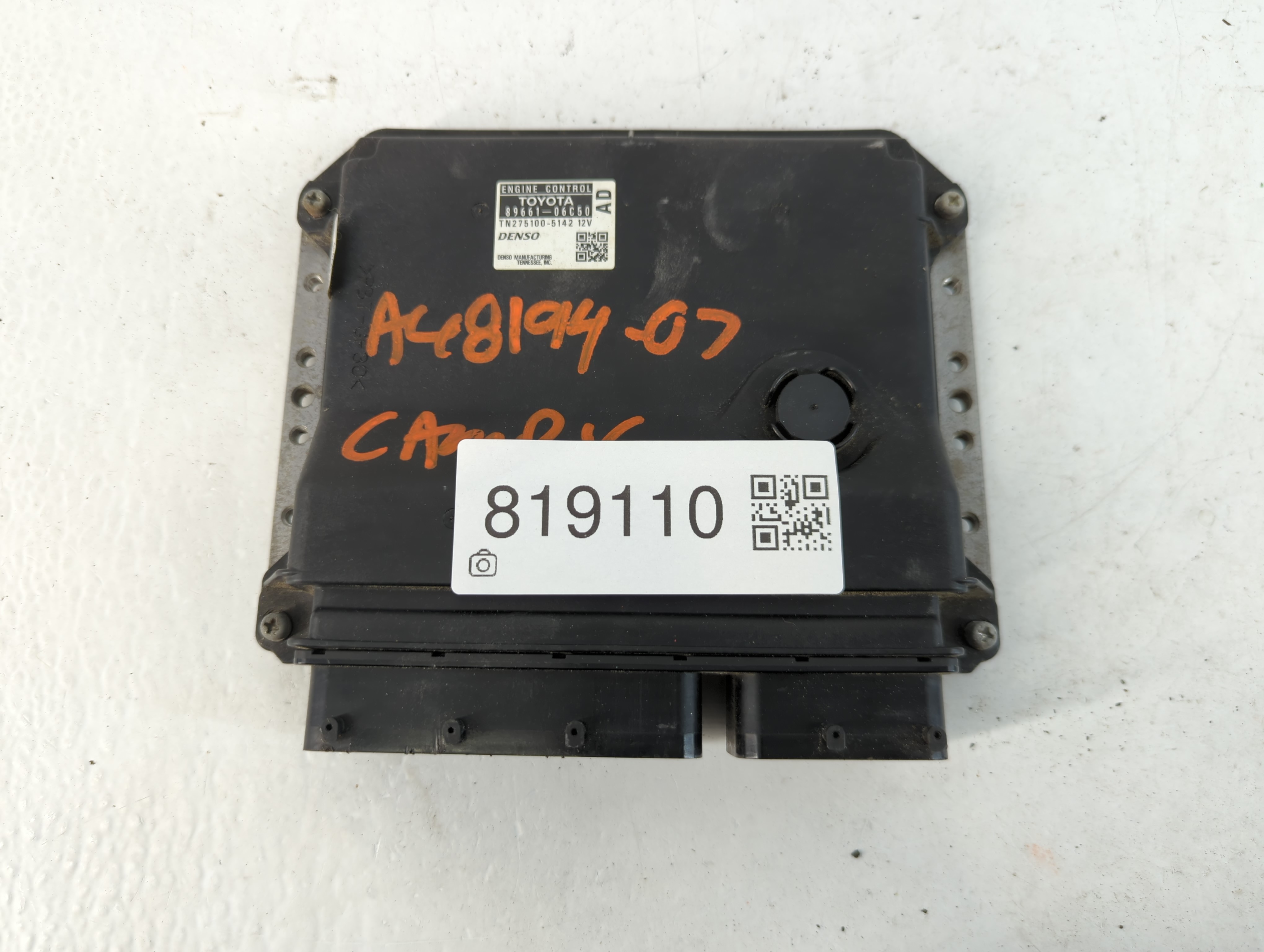 Picture of 2007-2007 Toyota Camry Engine Control Computer Ecu Pcm Ecm Pcu Oem 819110