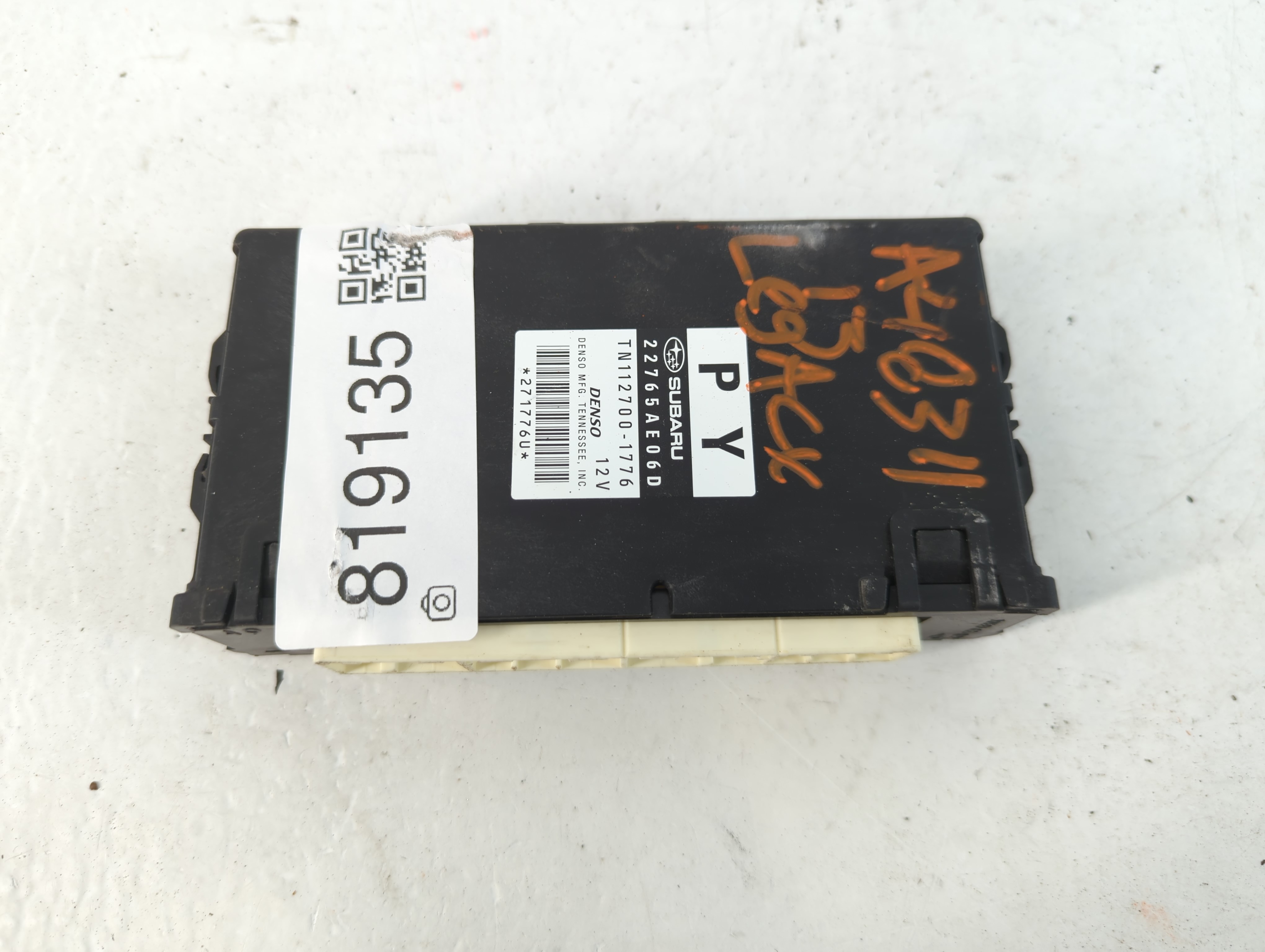 2013-2014 Subaru Legacy Engine Control Computer Ecu Pcm Ecm Pcu Oem 819135 - Oemusedautoparts1.com