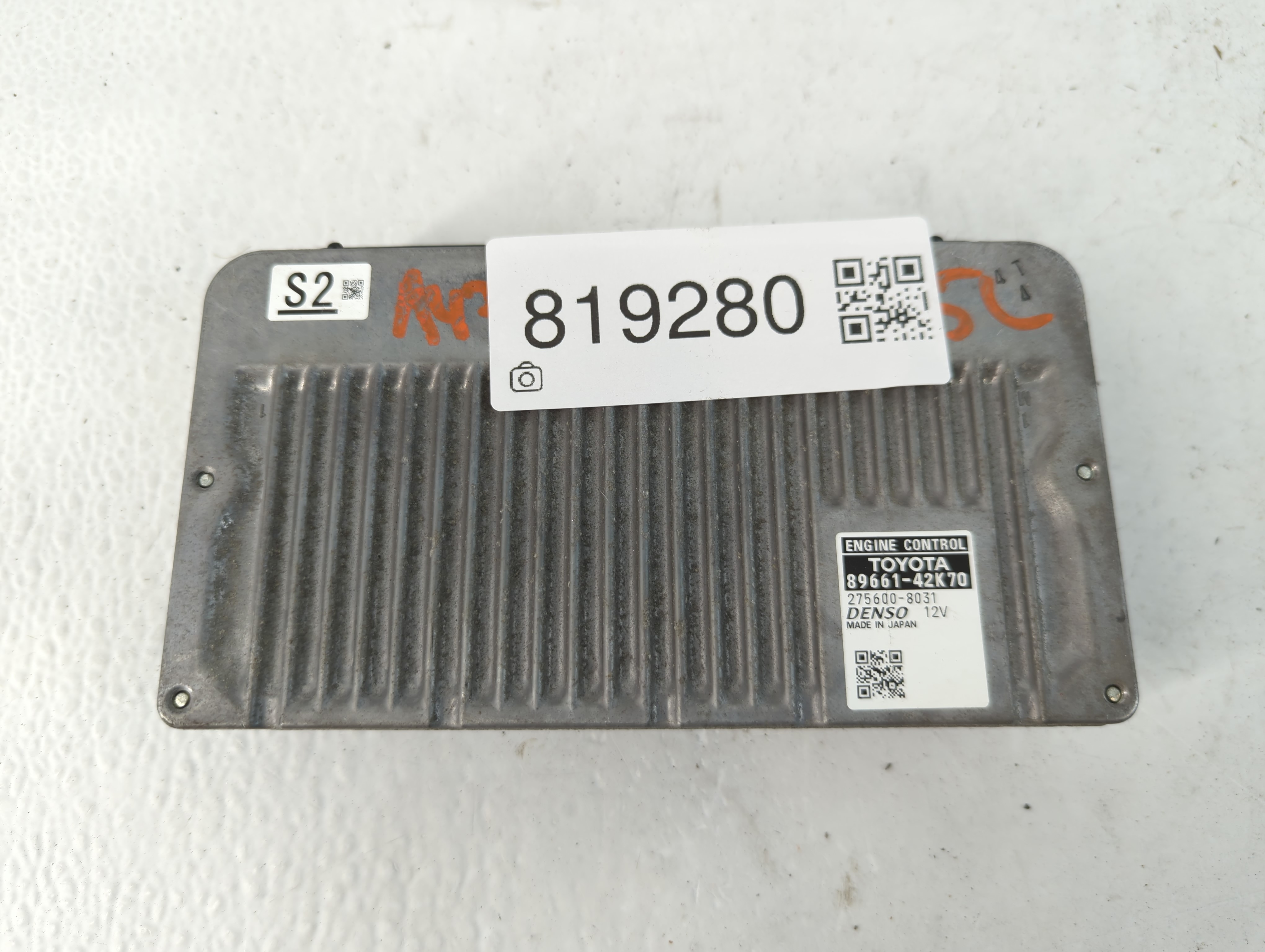 2016-2018 Toyota Rav4 Engine Control Computer Ecu Pcm Ecm Pcu Oem 819280 - Oemusedautoparts1.com