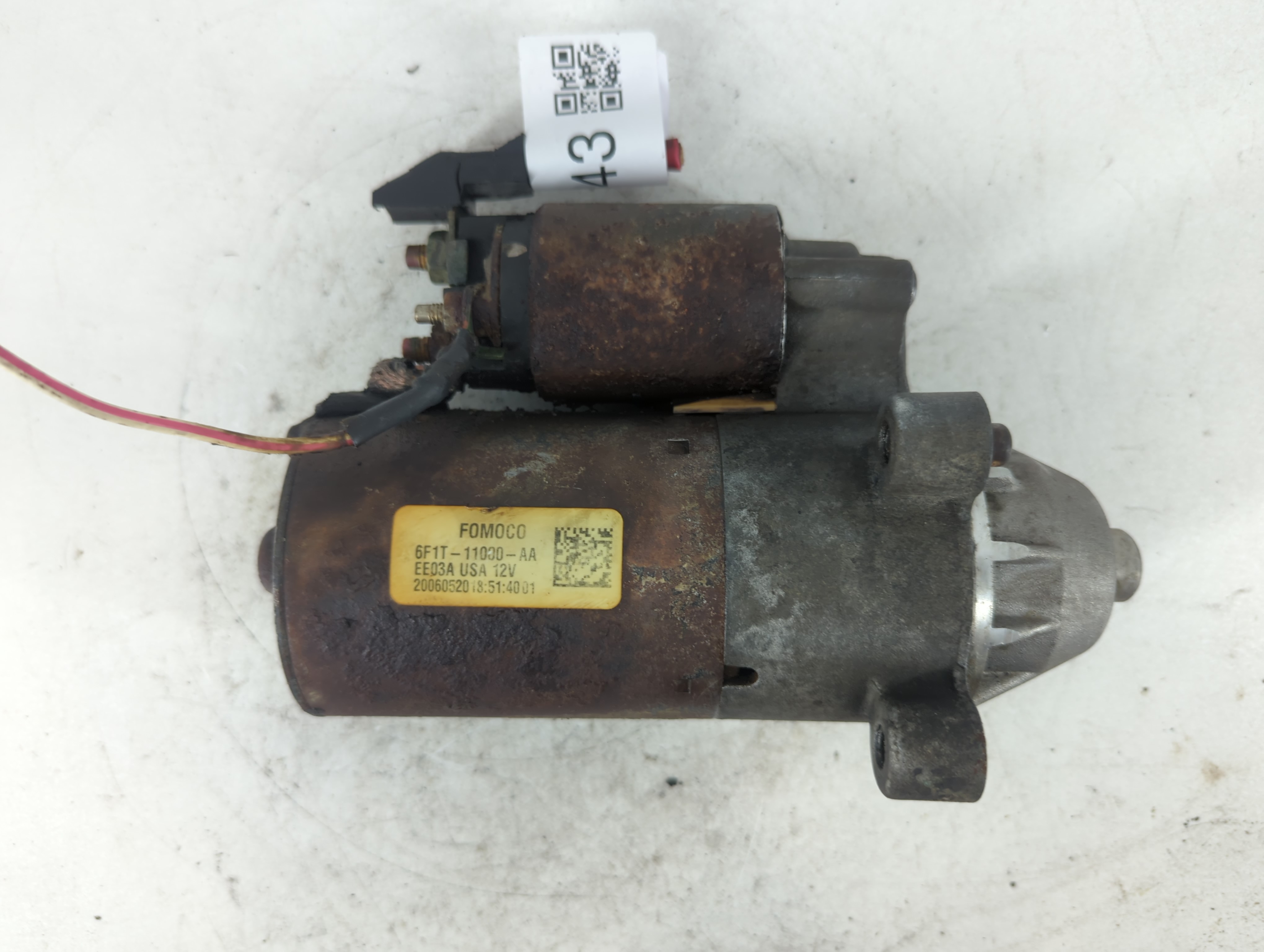 Picture of 2000-2007 Ford Taurus Car Starter Motor Solenoid Oem 819543