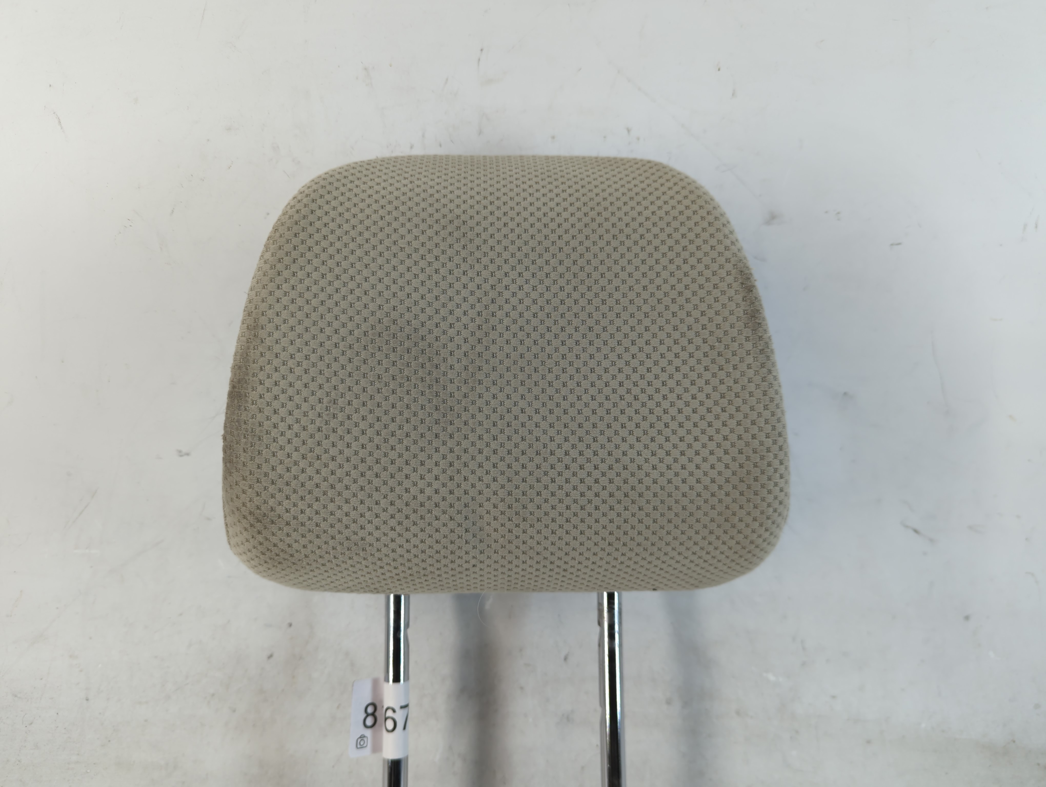 Picture of 2014 Subaru Impreza Headrest Head Rest Front Driver Passenger Seat Grey 819676