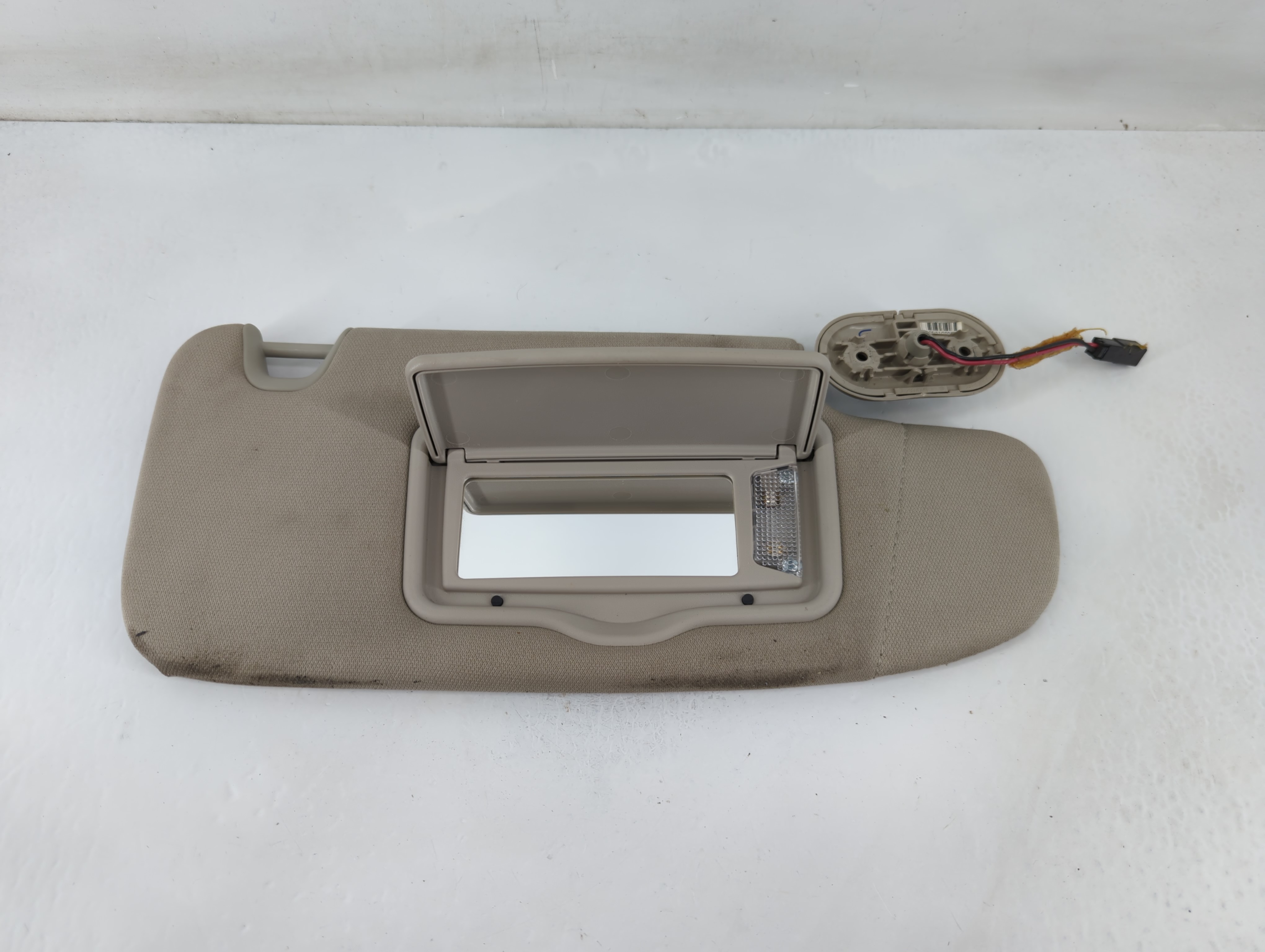 Picture of 2007-2009 Lincoln Mkz Passenger Sun Visor Mirror Right Sunvisor Beige 819701
