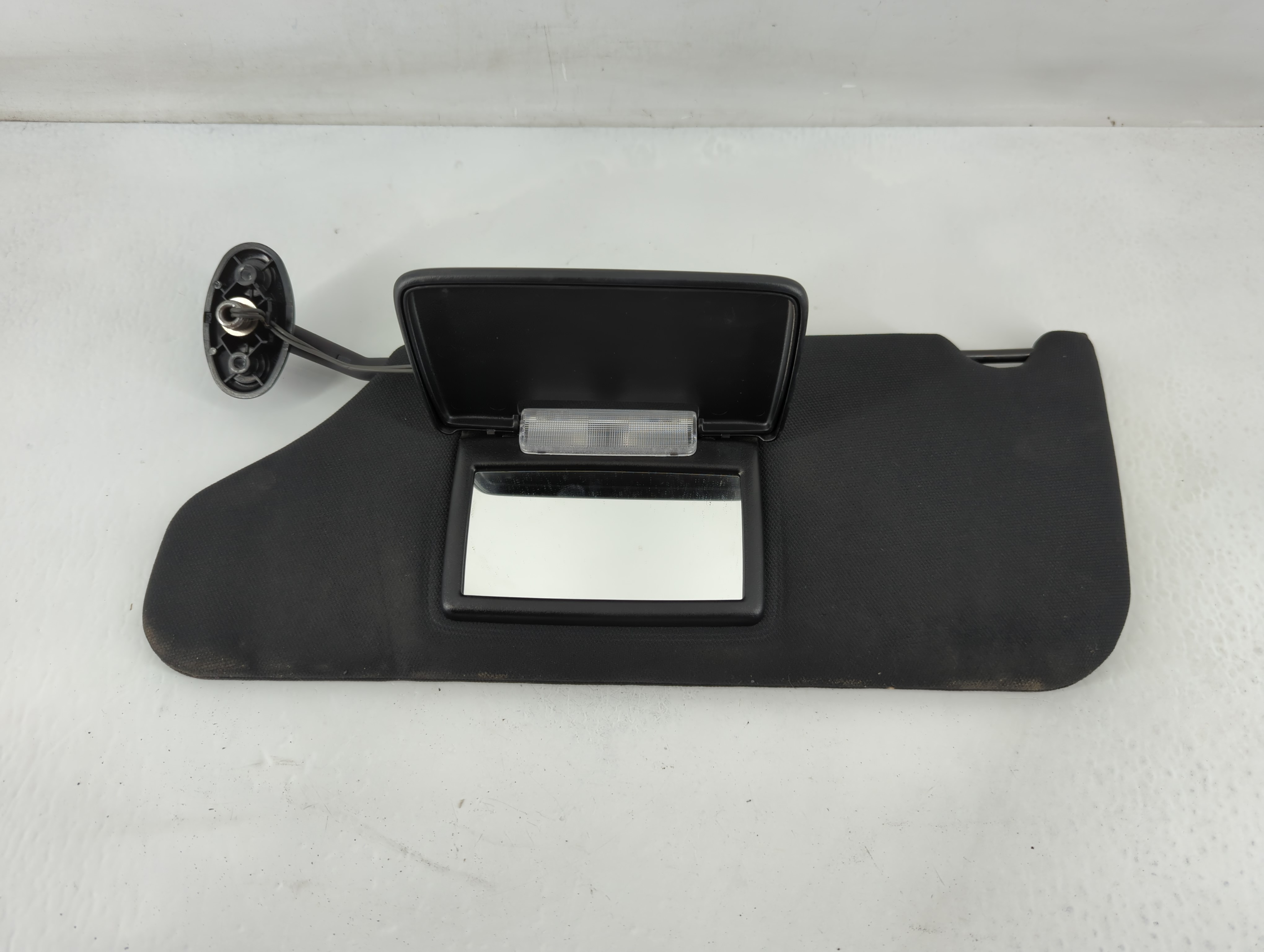 2011-2014 Dodge Avenger Driver Sun Visor Mirror Left Sunvisor Black 819716 - Oemusedautoparts1.com