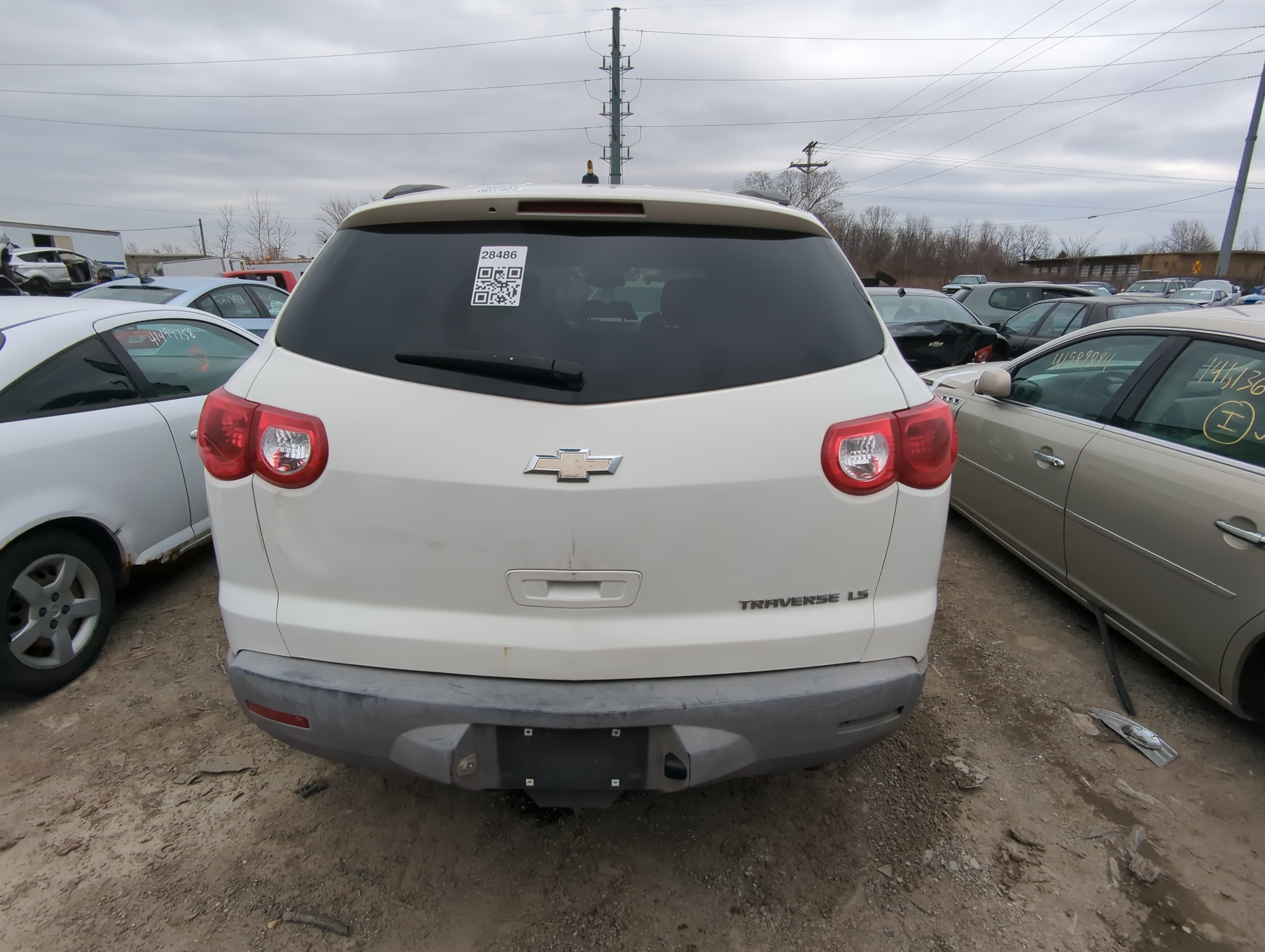 2011 Chevrolet Traverse Trunk/decklid/hatch/tailgate Oem 820076 - Oemusedautoparts1.com