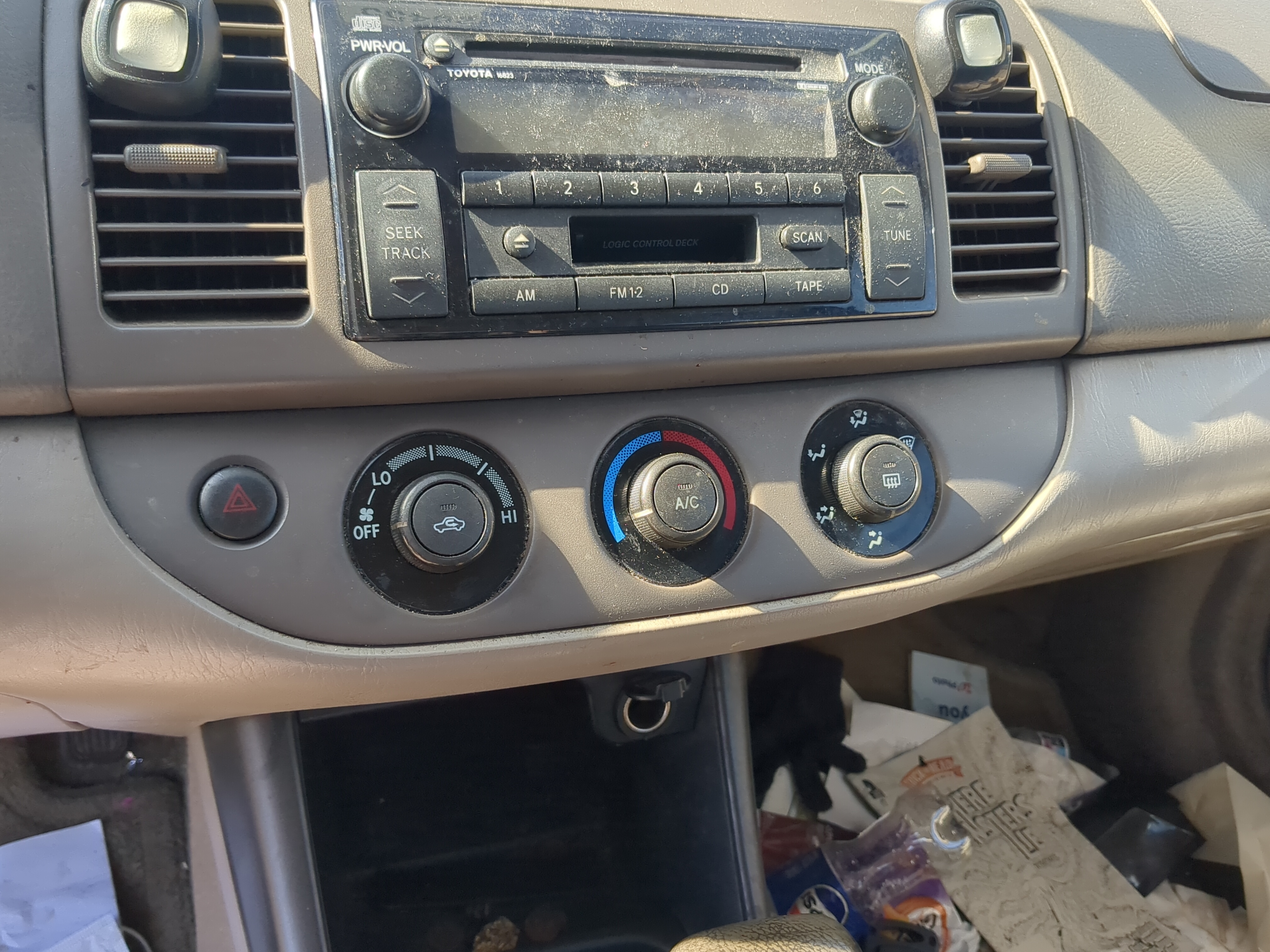 Picture of 2002-2006 Toyota Camry Ac Heater Climate Control 820441