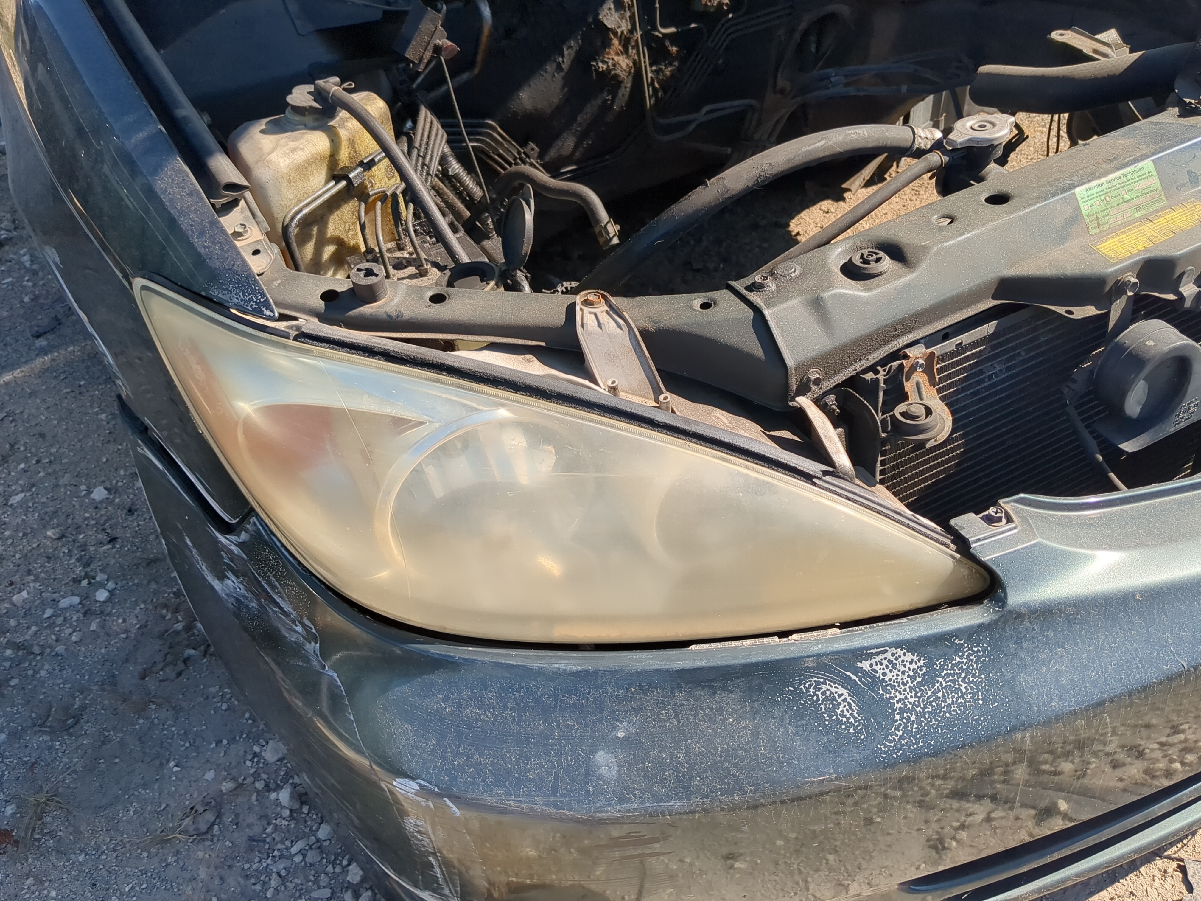 2002-2004 Toyota Camry Passenger Right Oem Head Light Headlight Lamp 820443 - Oemusedautoparts1.com