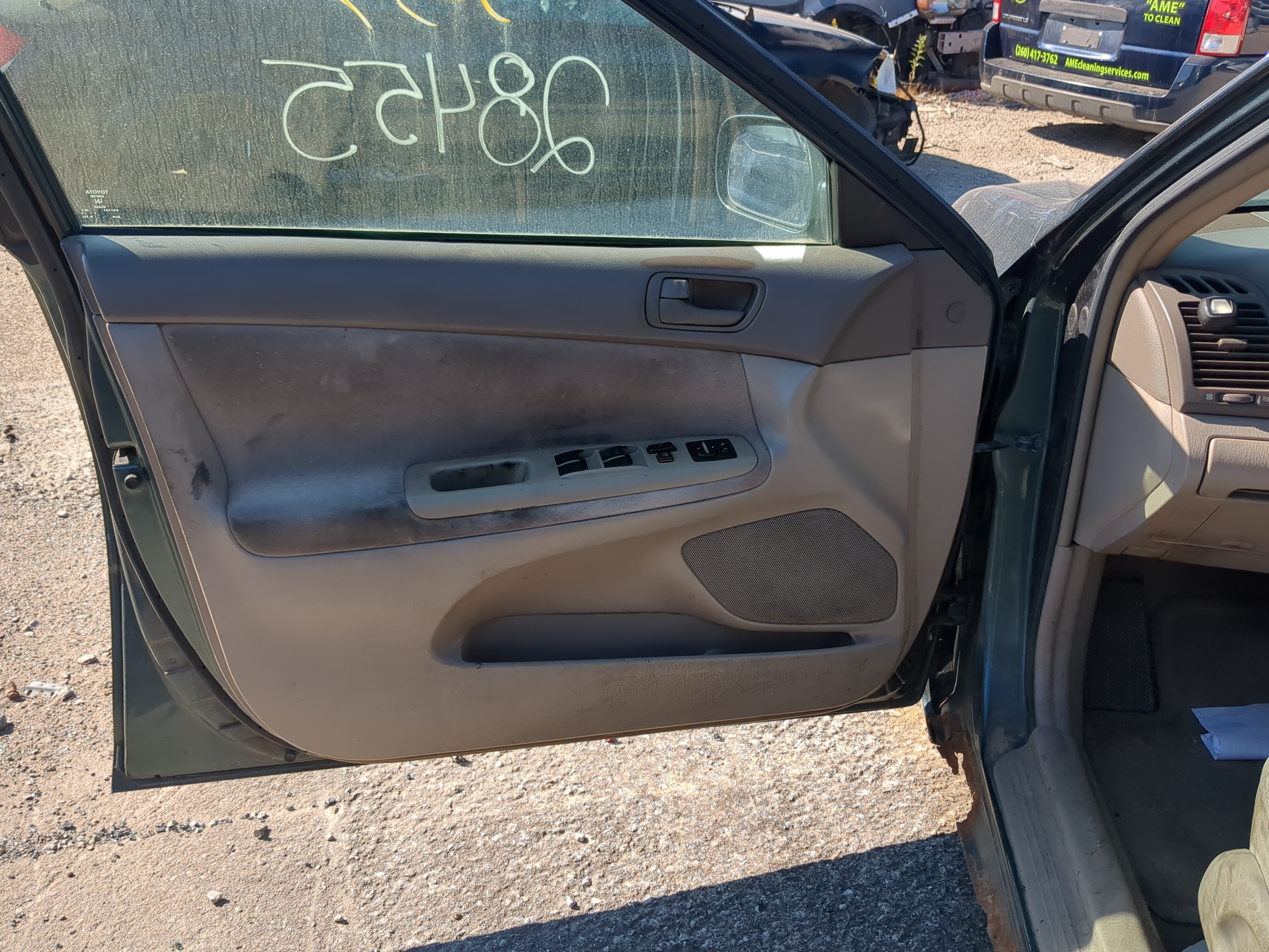 2002 Toyota Camry Front Left Driver Interior Door Panel Trim 820504 - Oemusedautoparts1.com