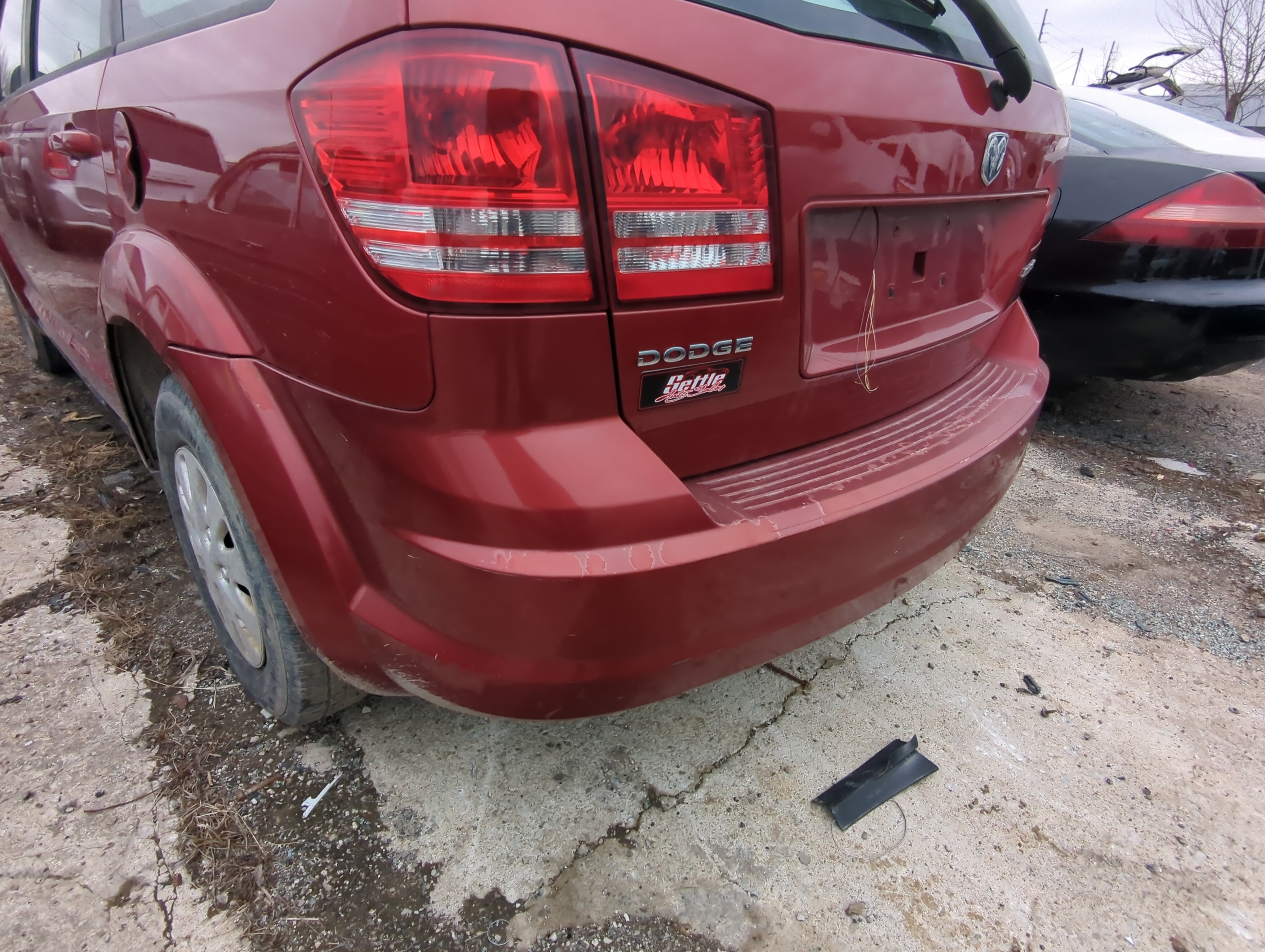 2017-2020 Dodge Journey Rear Bumper Assembly Oem 820641 - Oemusedautoparts1.com
