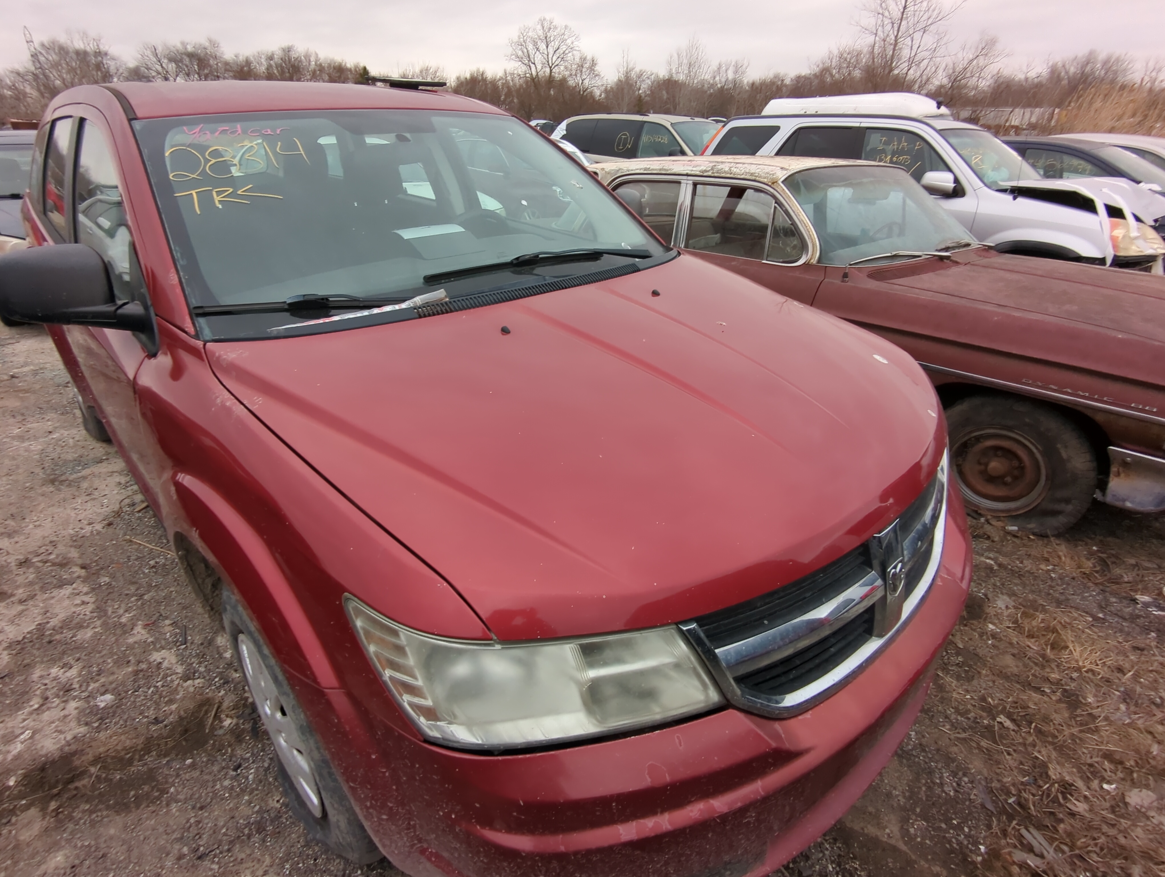 2010 Dodge Journey Hood Oem 820720 - Oemusedautoparts1.com
