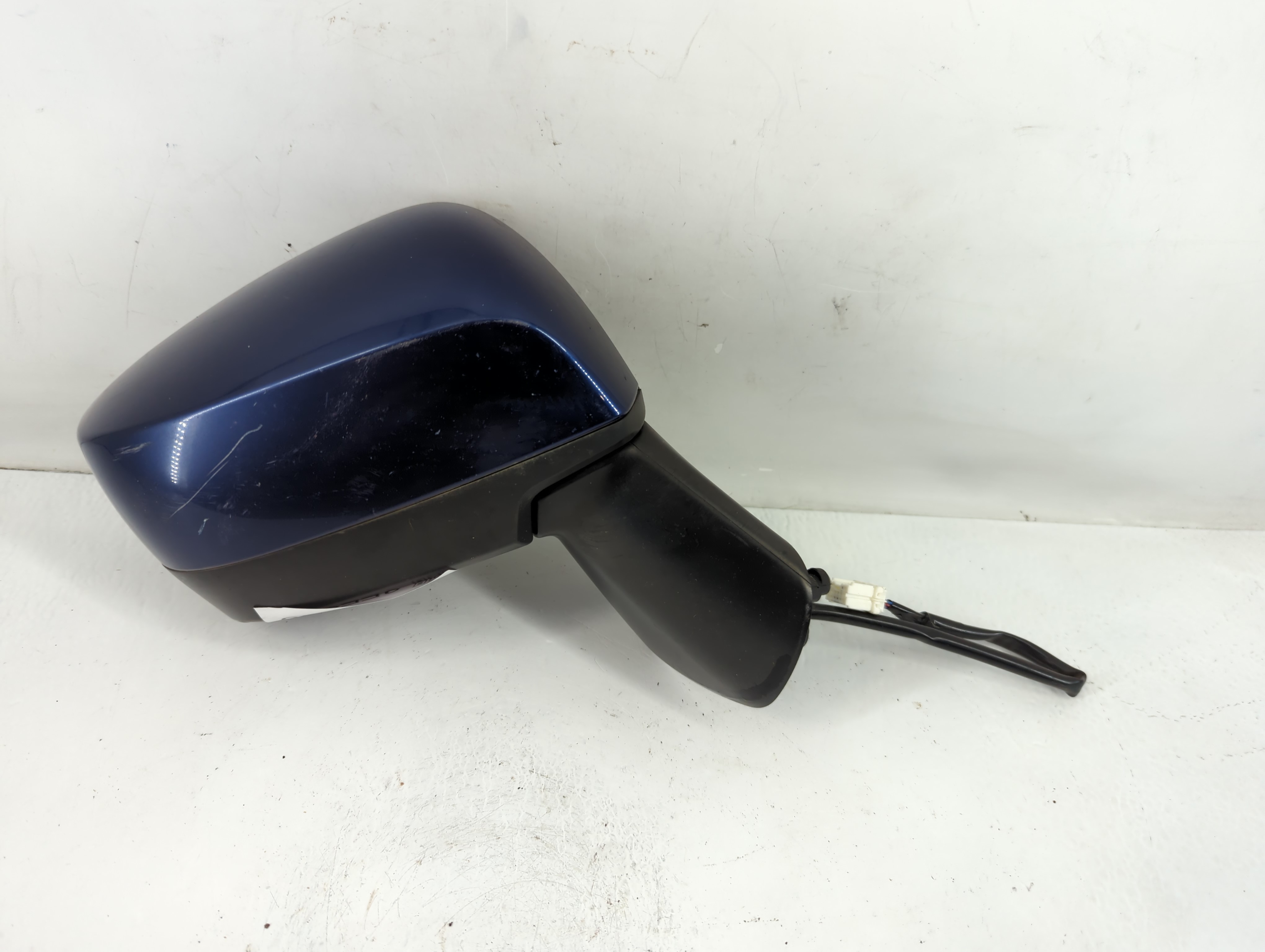 2016-2021 Subaru Wrx Driver Left Side View Power Door Mirror Blue 820770 - Oemusedautoparts1.com