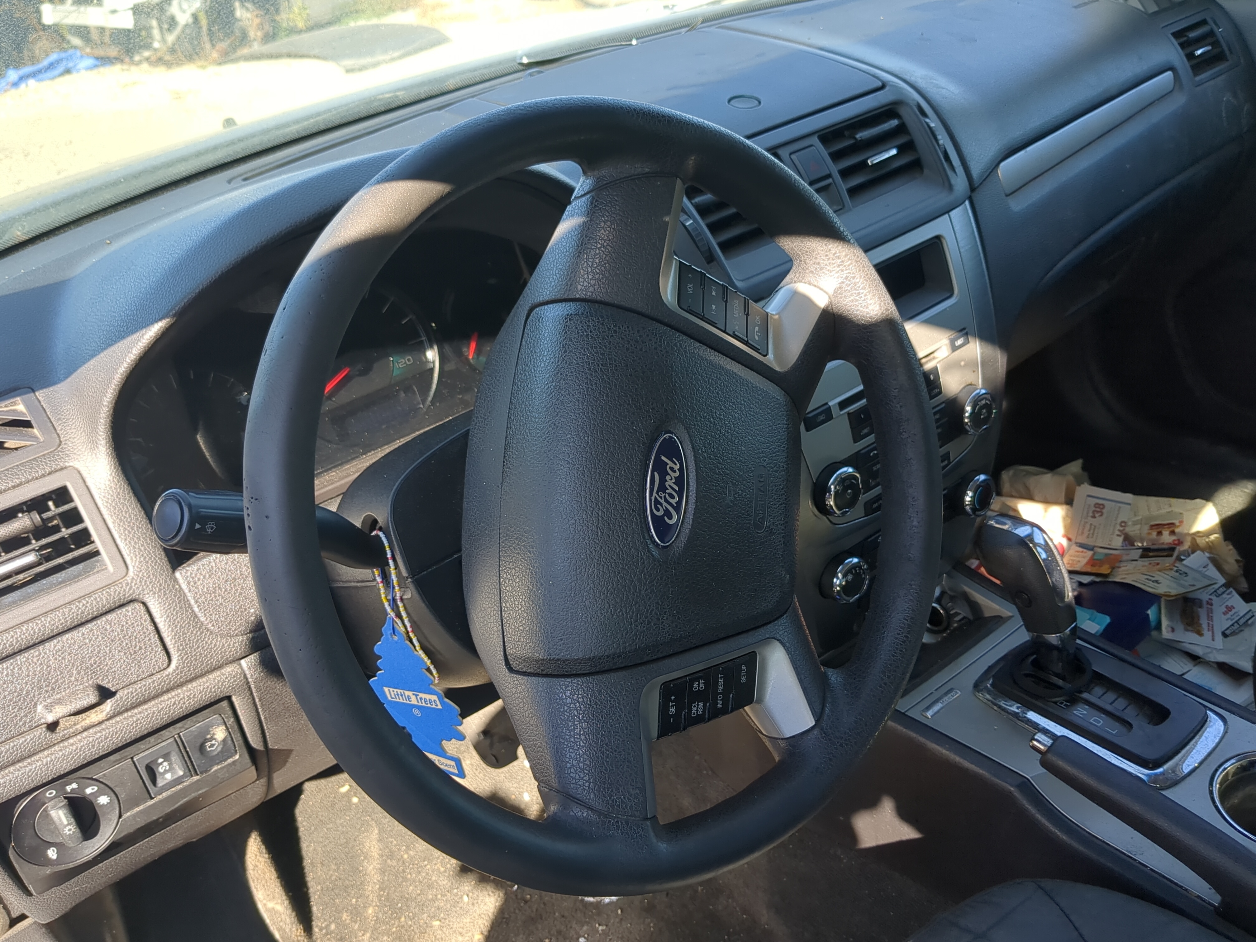 2010-2012 Ford Fusion Air Bag Driver Left Steering Wheel Mounted 821048 - Oemusedautoparts1.com