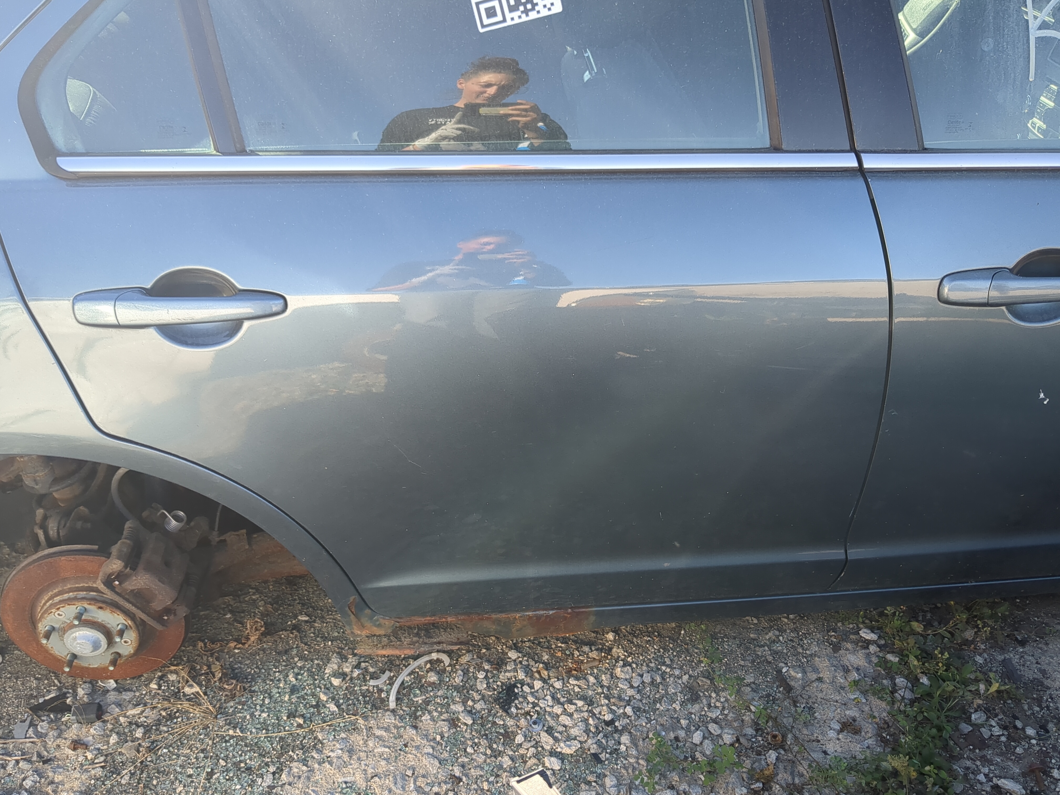 2006-2012 Ford Fusion Passenger Rear Door Oem 821104 - Oemusedautoparts1.com