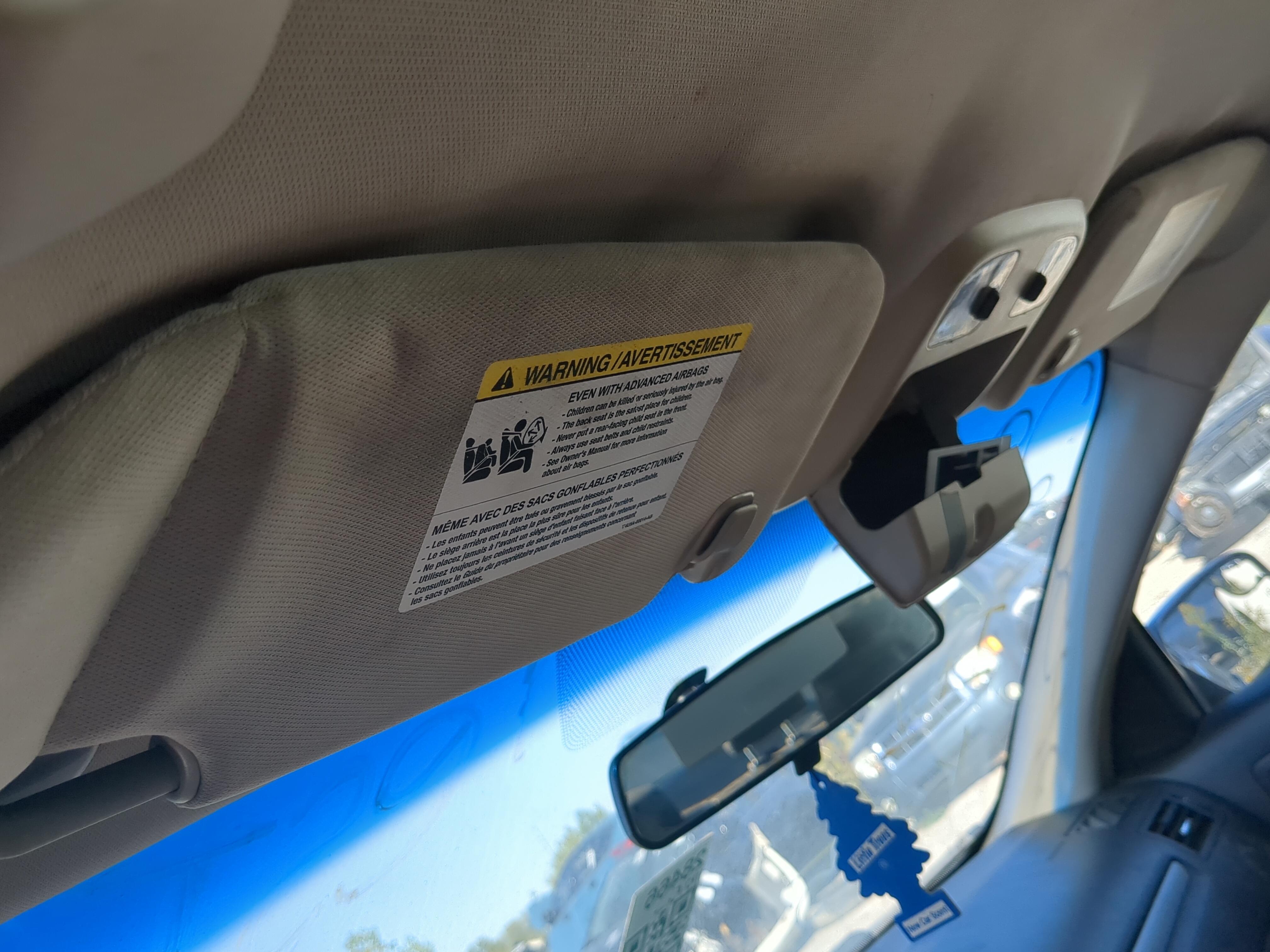 2010-2012 Ford Fusion Driver Sun Visor Mirror Left Sunvisor 821134 - Oemusedautoparts1.com