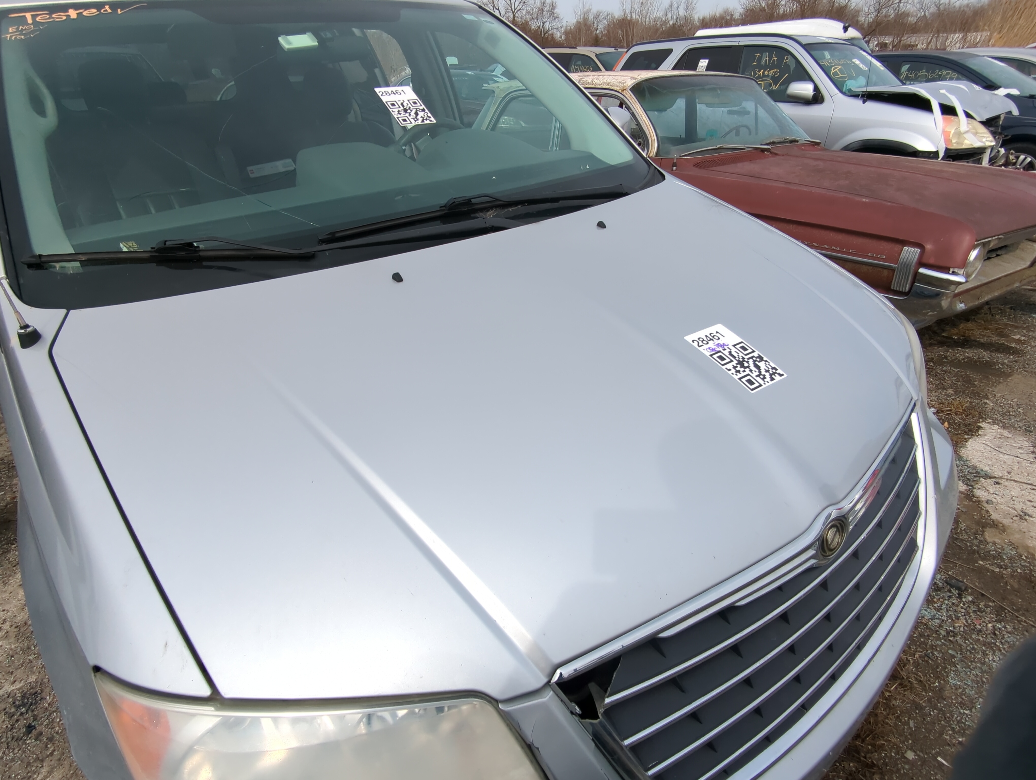 Picture of 2008 Chrysler Town & Country Hood Oem 821346