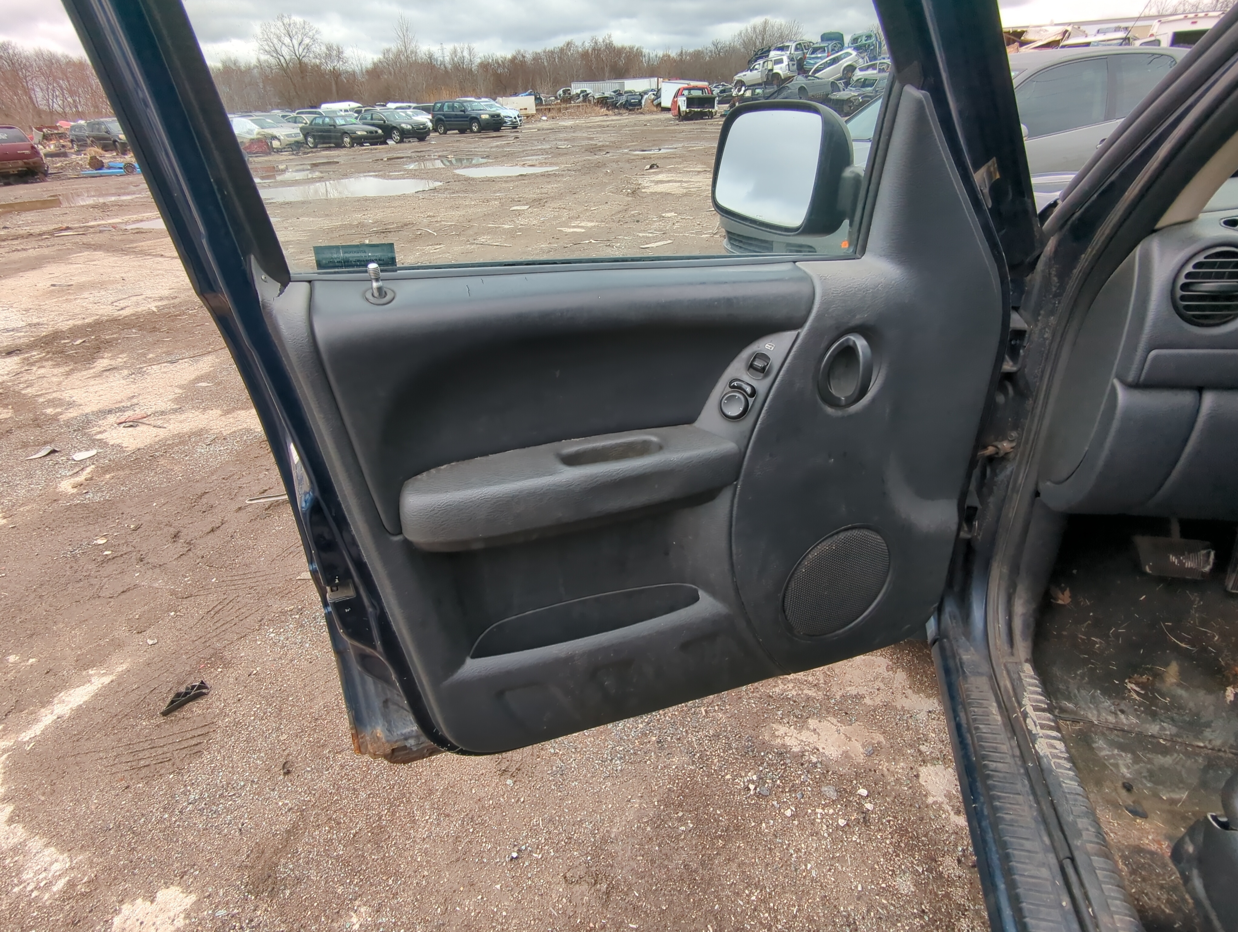 Picture of 2003 Jeep Liberty Front Left Driver Interior Door Panel Trim 821657