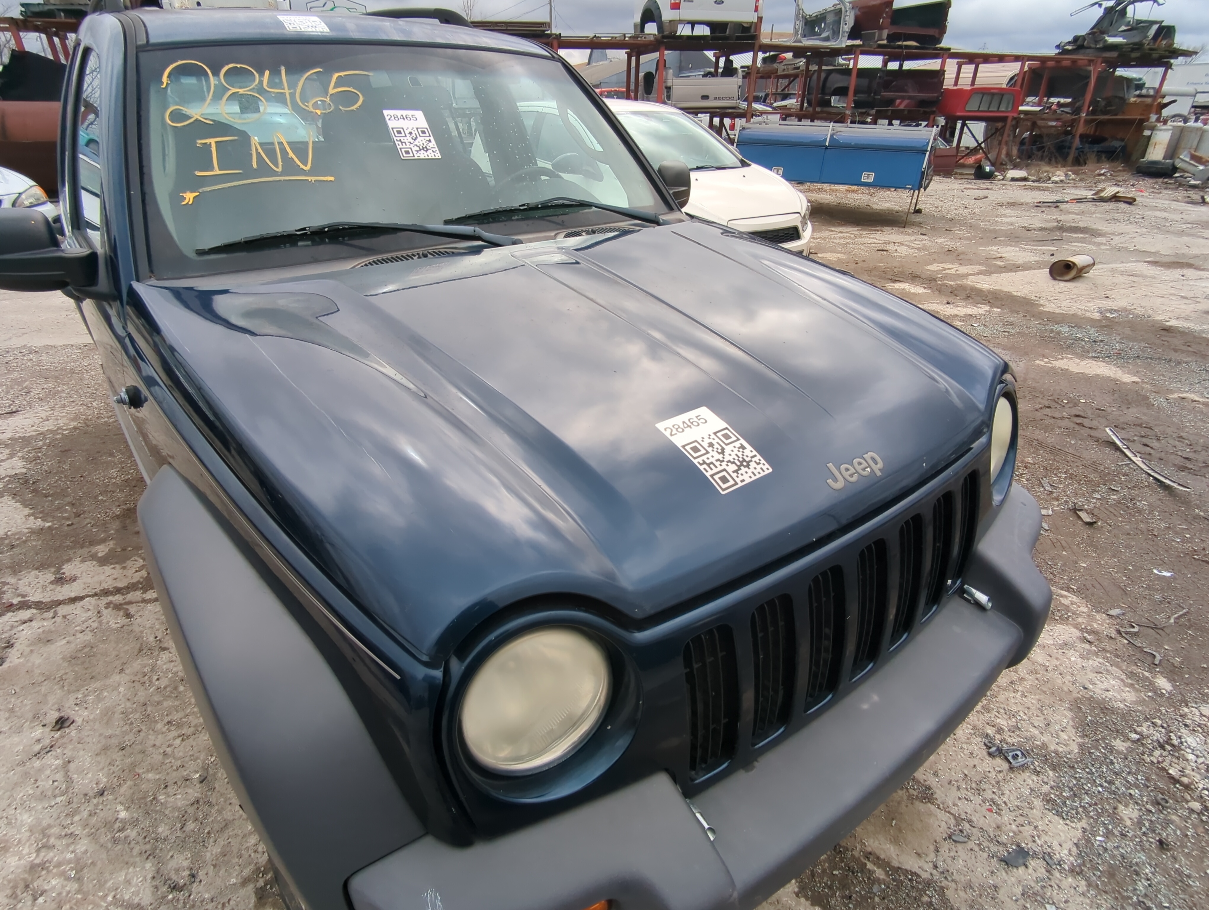 2003 Jeep Liberty Hood Oem 821676 - Oemusedautoparts1.com