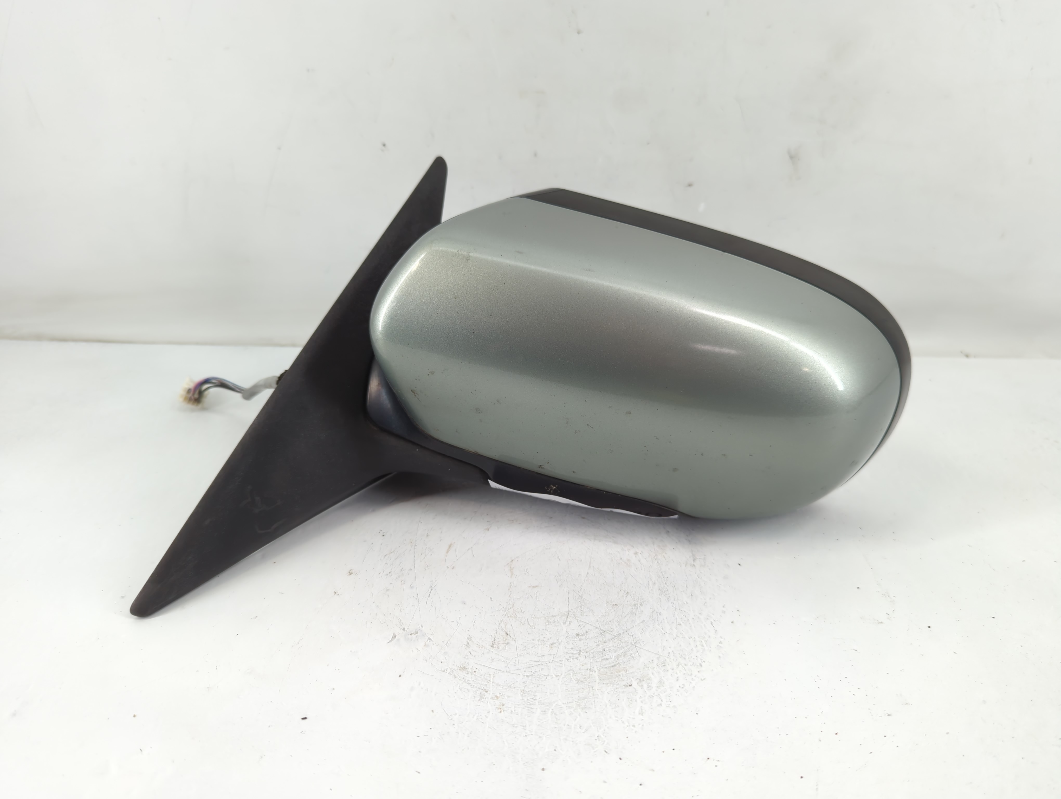 2005-2009 Subaru Legacy Driver Left Side View Power Door Mirror Grey Blue 821738 - Oemusedautoparts1.com