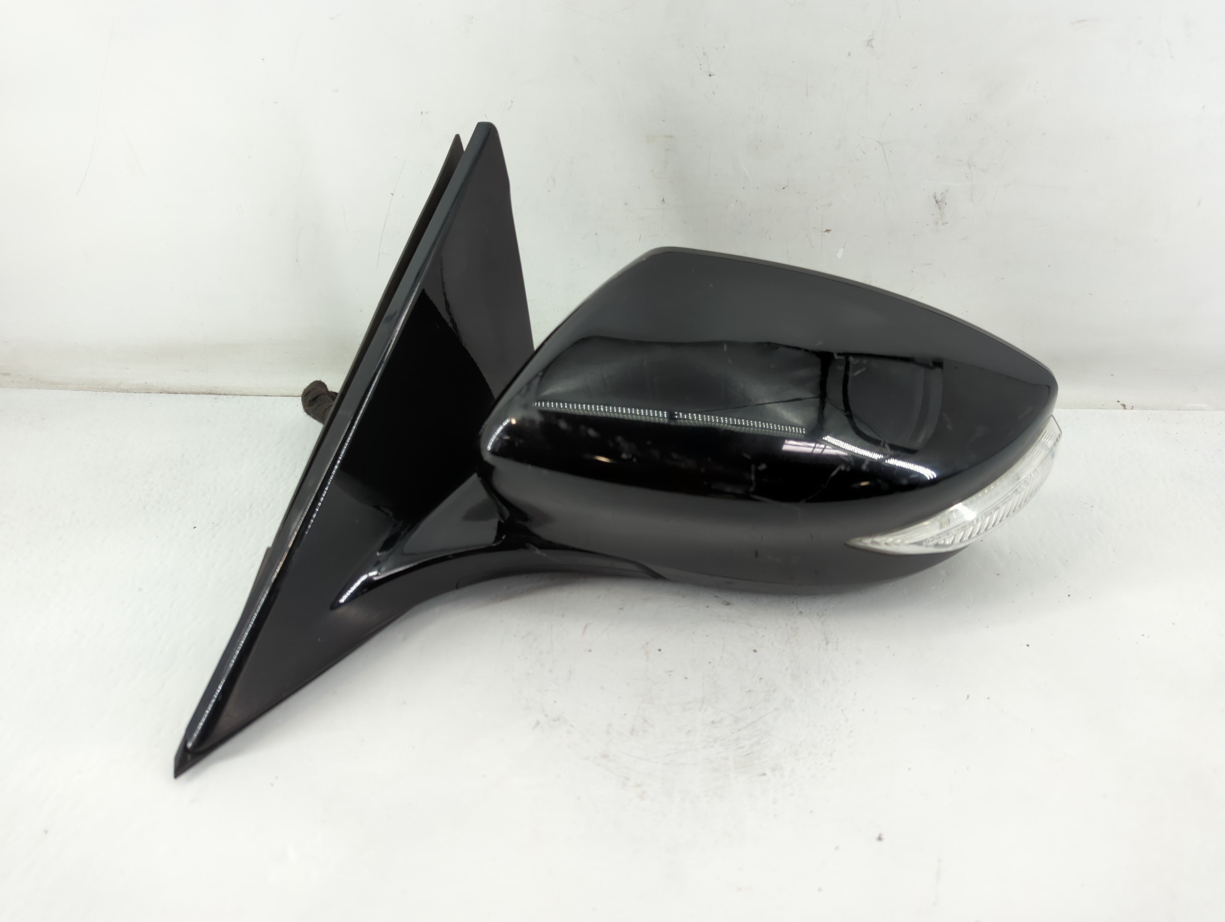 2016-2020 Nissan Maxima Driver Left Side View Power Door Mirror Black 821931 - Oemusedautoparts1.com