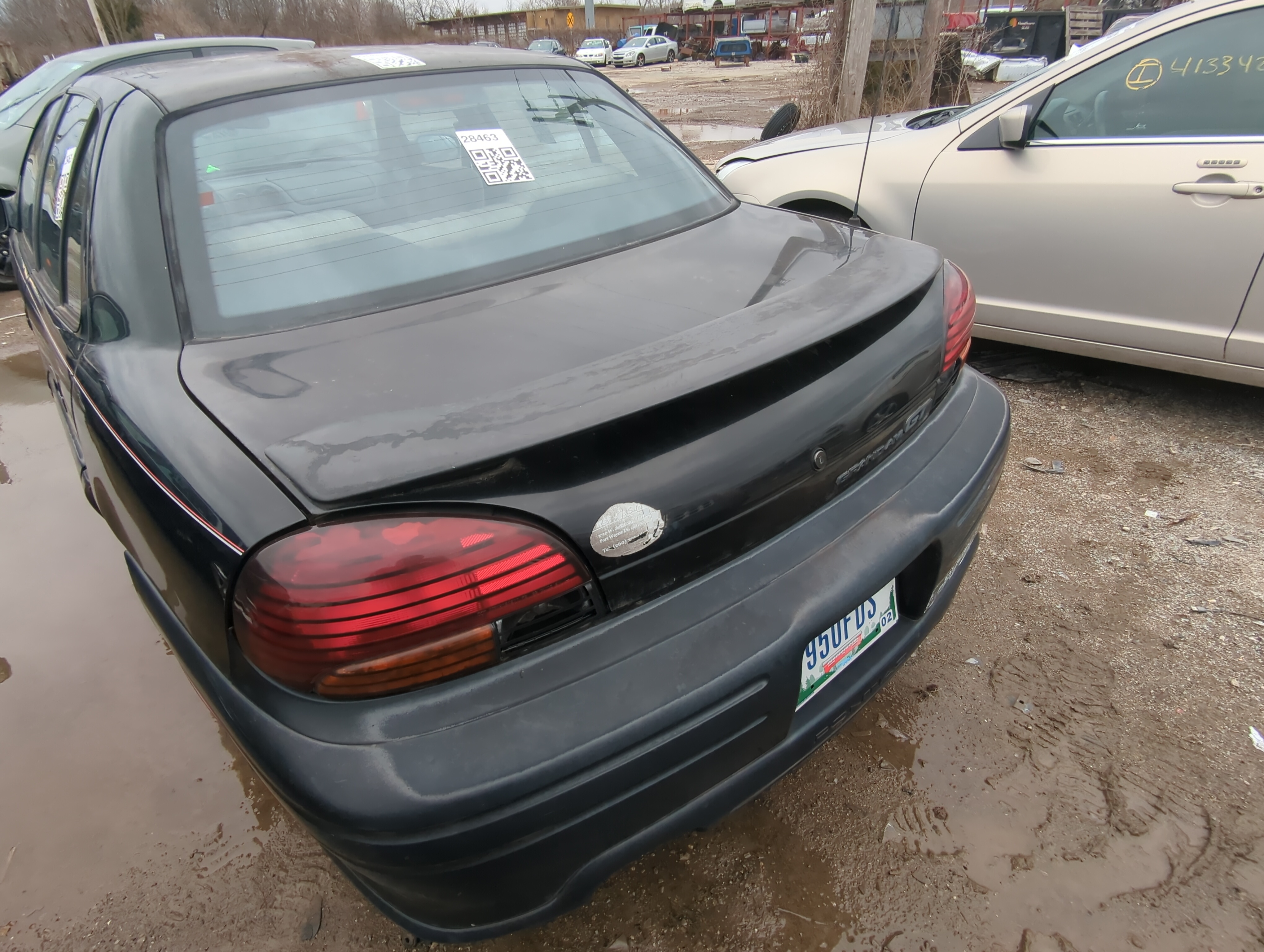 1996-1998 Pontiac Grand Am Trunk/decklid/hatch/tailgate Oem 822061 - Oemusedautoparts1.com