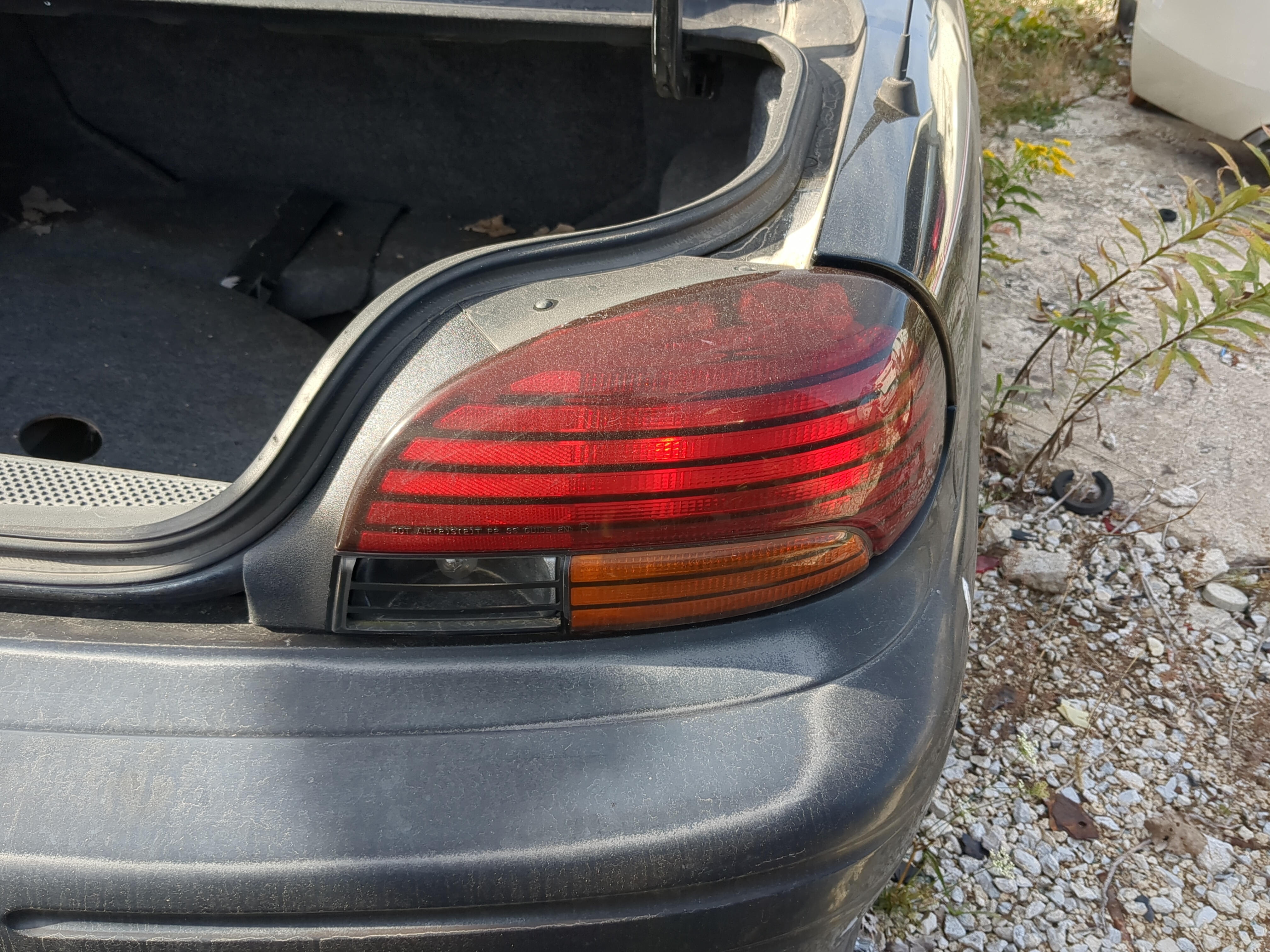 1996-1998 Pontiac Grand Am Passenger Right Side Tail Light Taillight Oem 822090 - Oemusedautoparts1.com