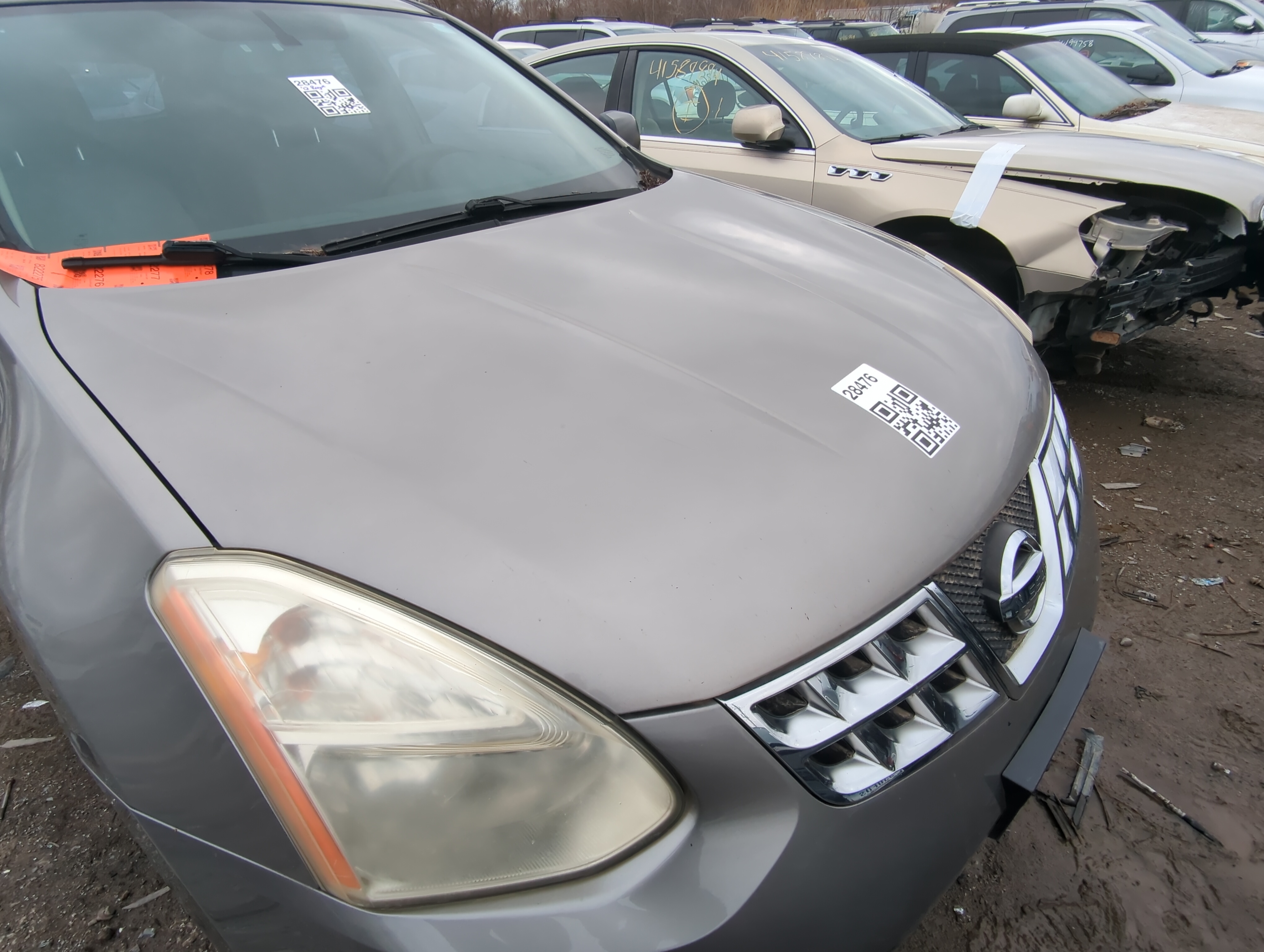 2012 Nissan Rogue Hood Oem 822516 - Oemusedautoparts1.com