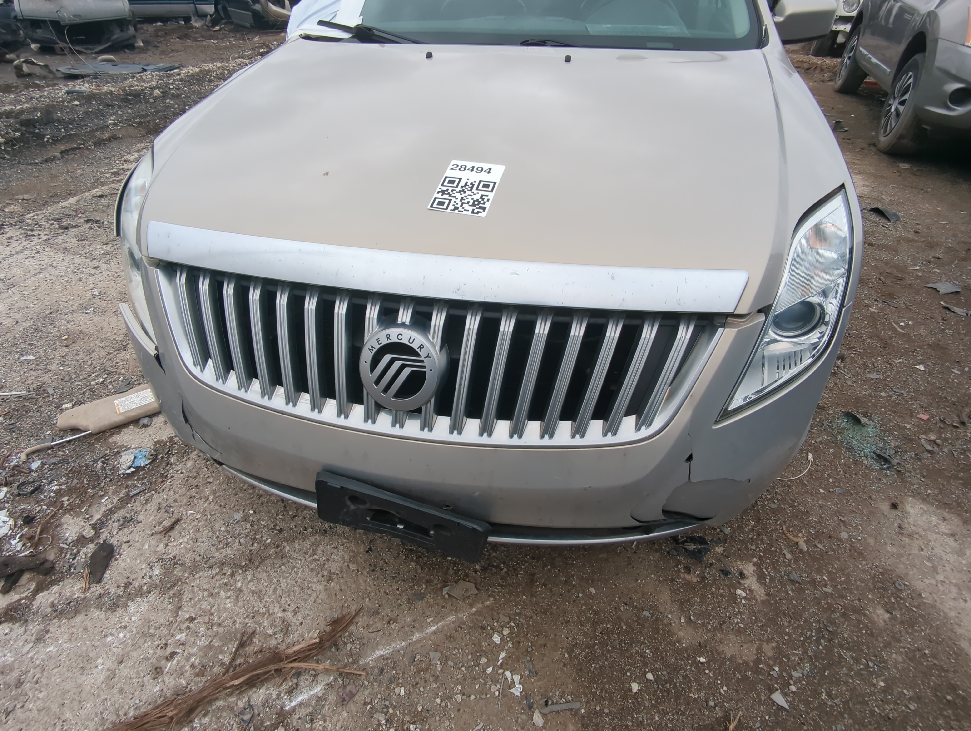 2010-2011 Mercury Milan Front Bumper Grille 822717 - Oemusedautoparts1.com