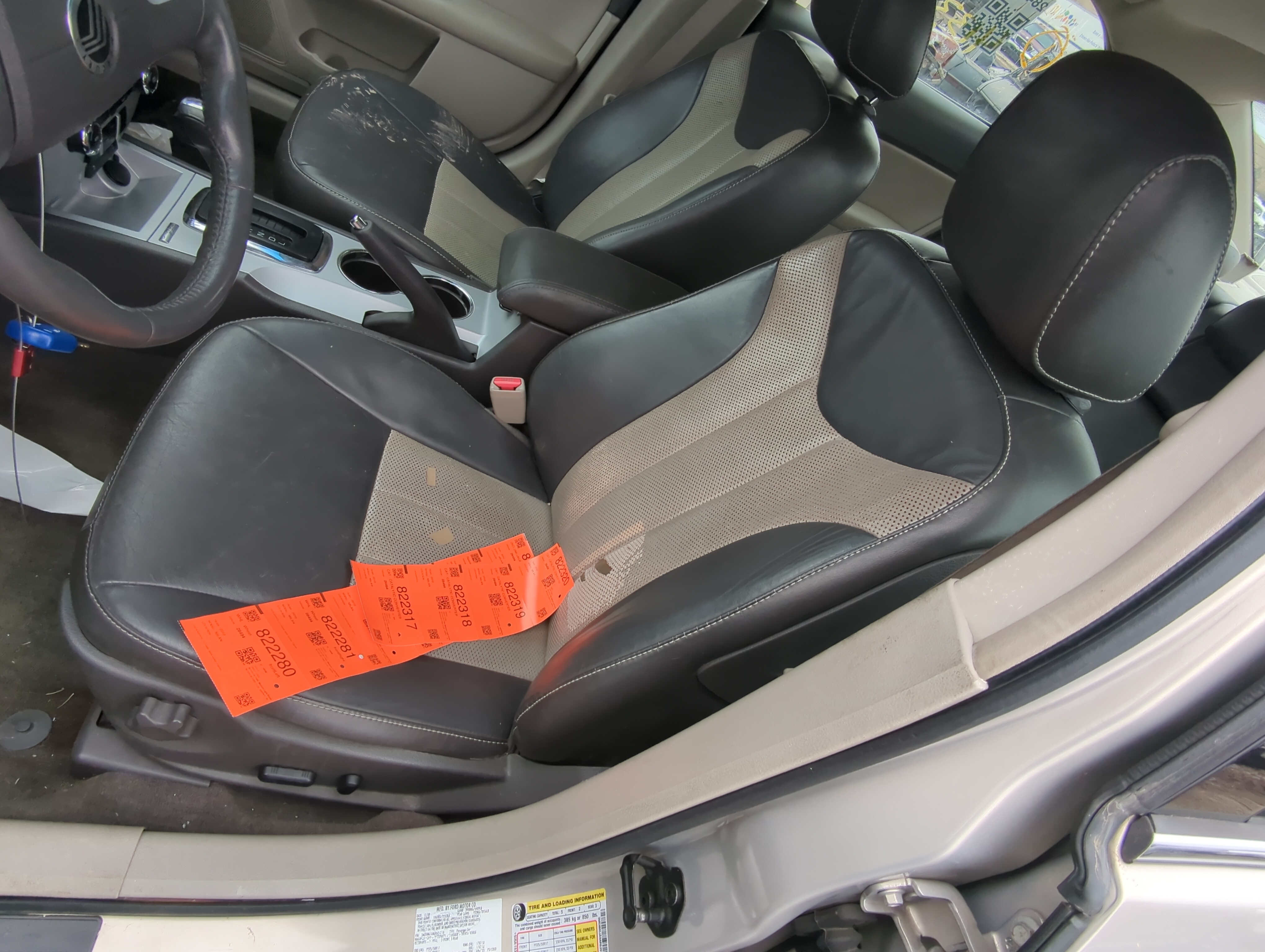 Picture of 2010-2010 Mercury Milan Driver Front Seat Oem 822730