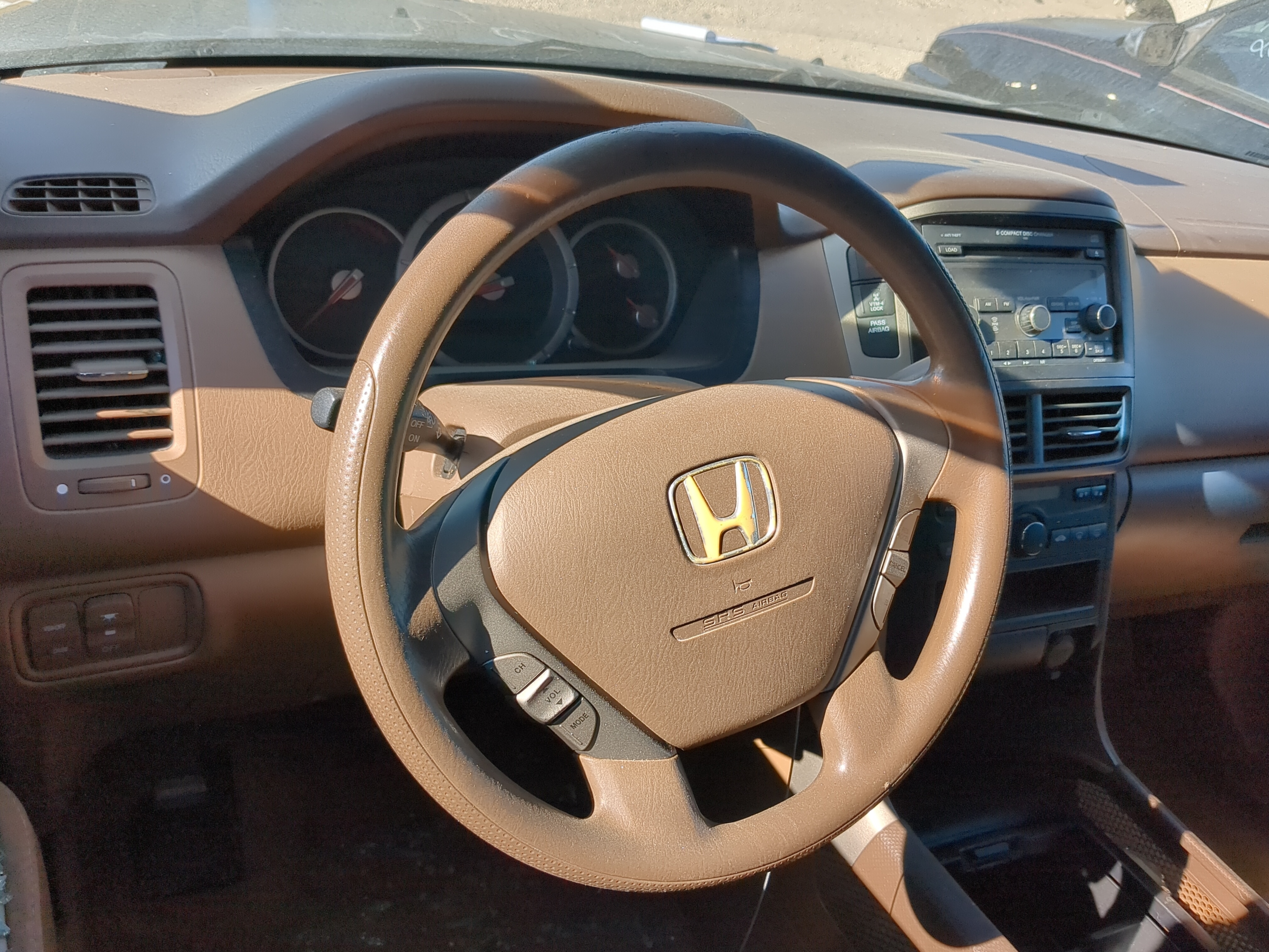 2006-2008 Honda Pilot Air Bag Driver Left Steering Wheel Mounted 822769 - Oemusedautoparts1.com