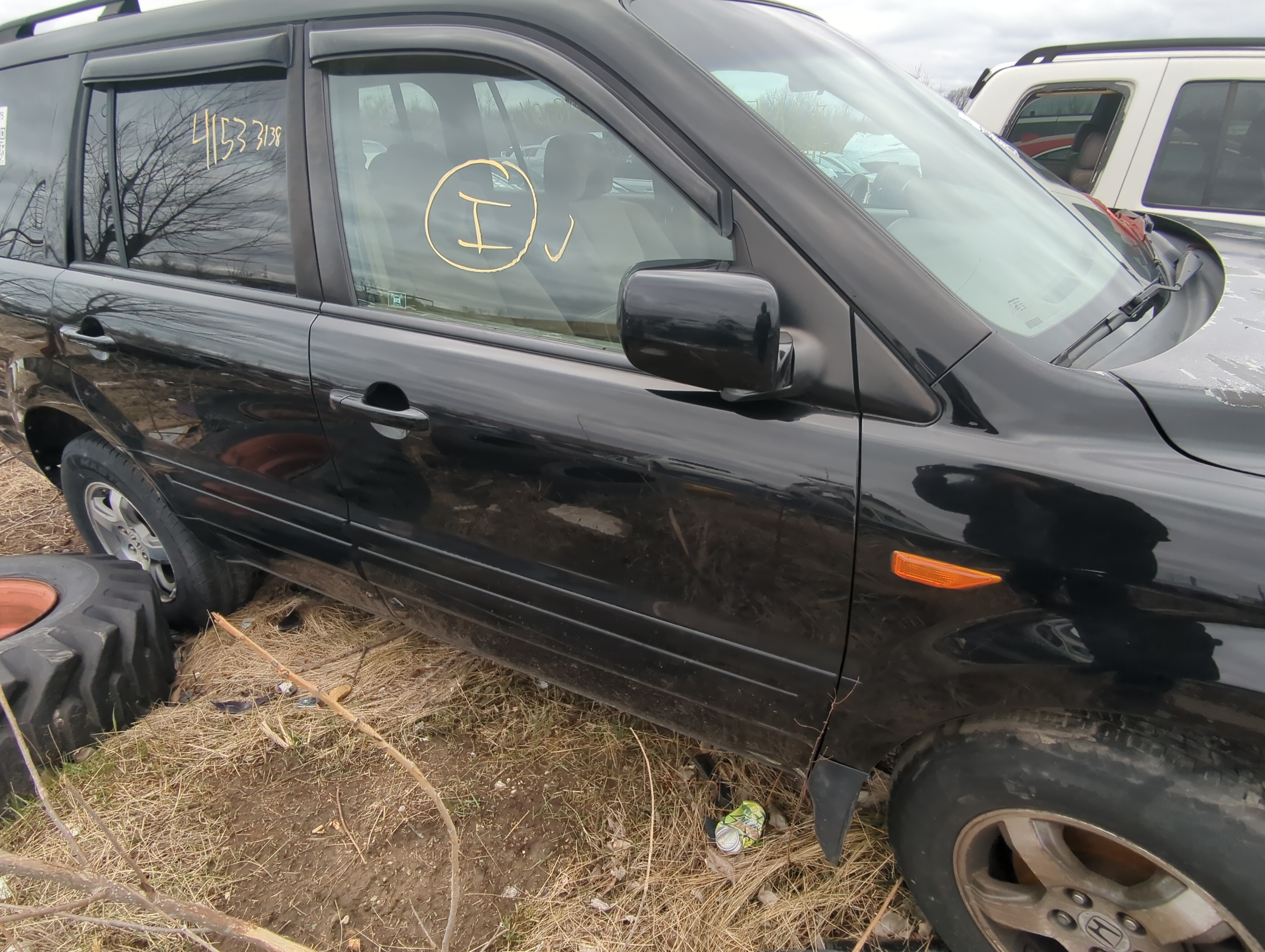 Picture of 2006-2008 Honda Pilot Passenger Front Door Oem 822797