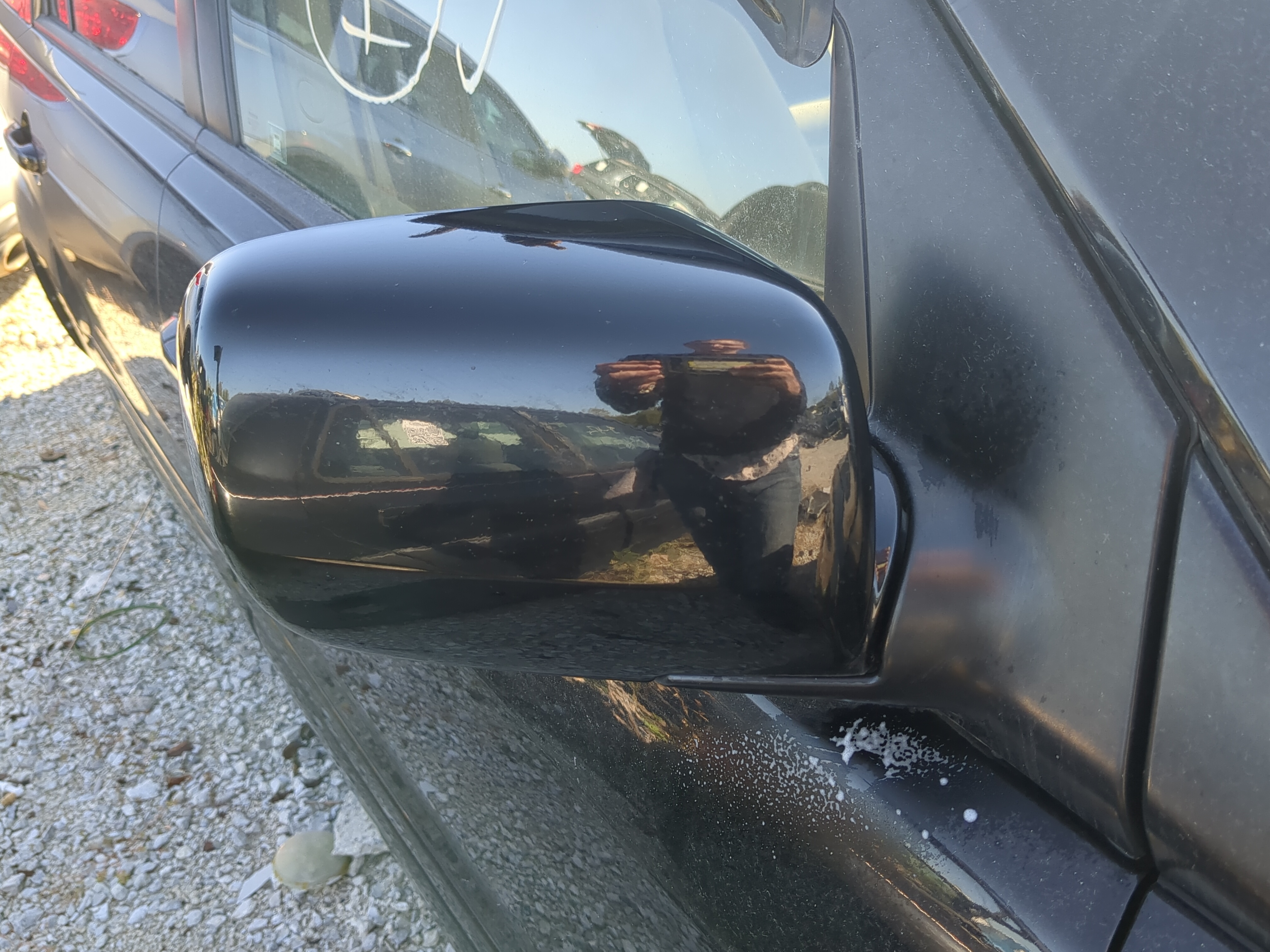 2003-2008 Honda Pilot Passenger Right Side View Power Door Mirror 822865 - Oemusedautoparts1.com