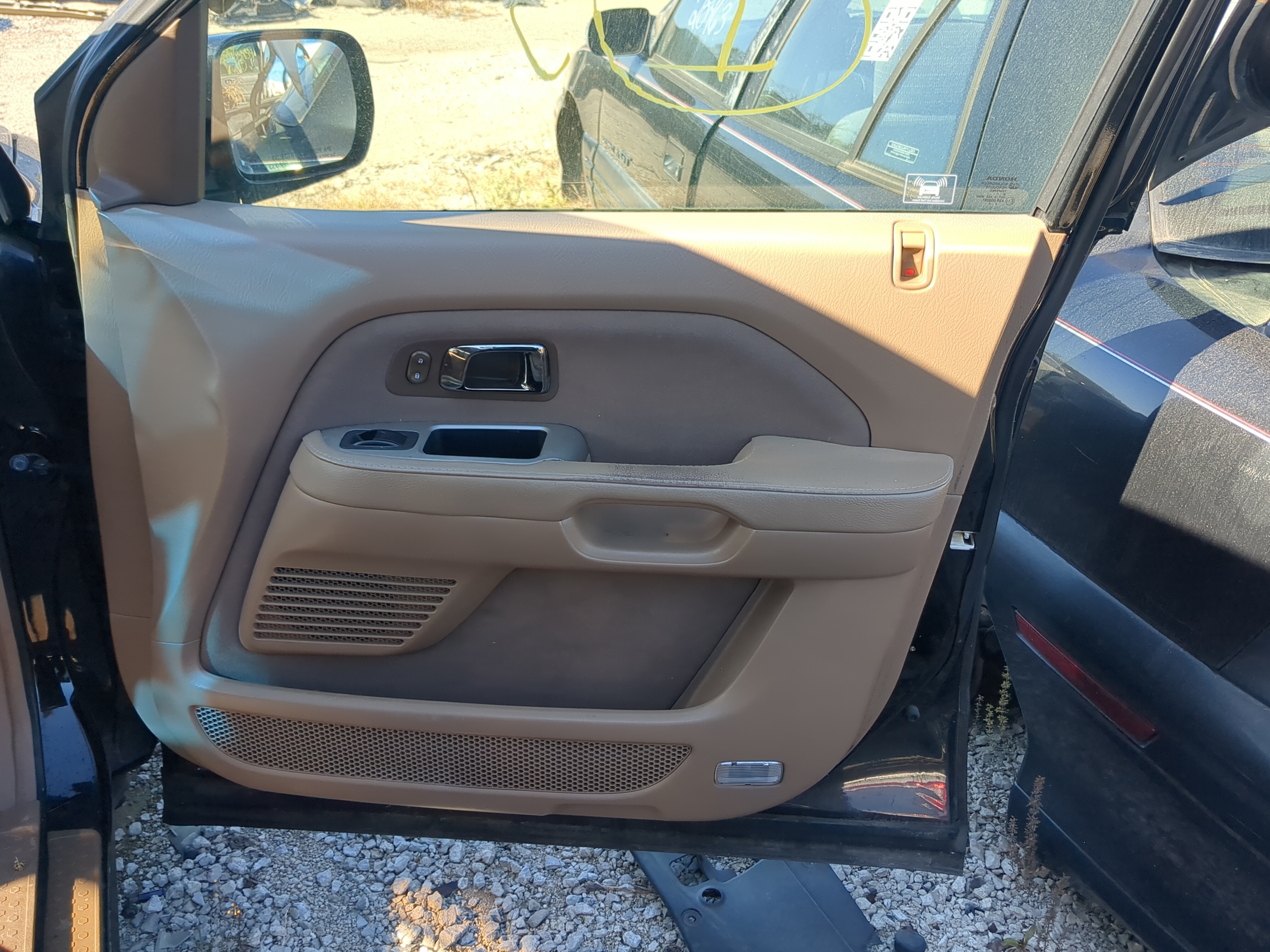 2008 Honda Pilot Front Right Passenger Interior Door Panel Trim 822874 - Oemusedautoparts1.com