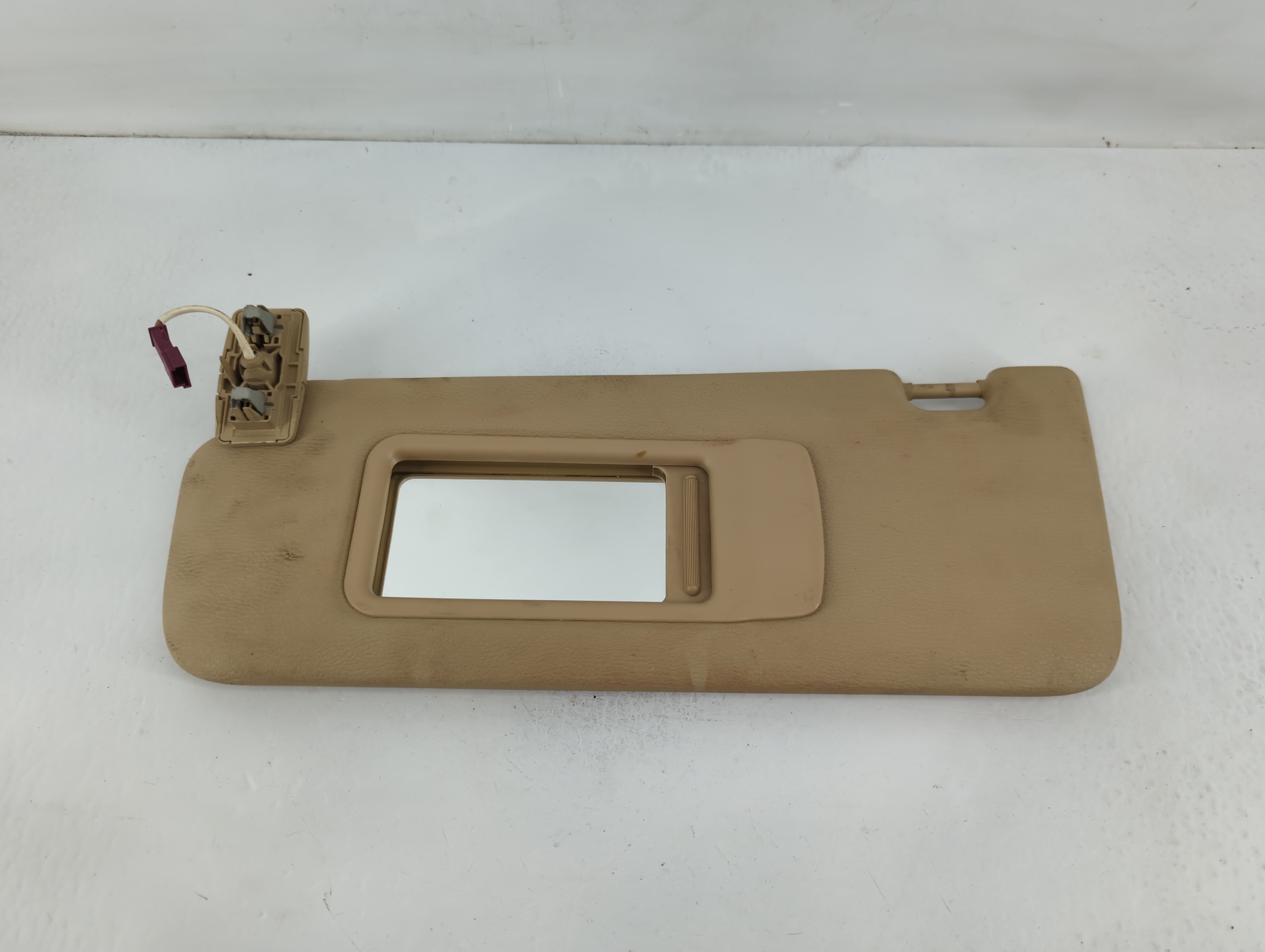 2011-2017 Bmw X3 Driver Sun Visor Mirror Left Sunvisor Tan 823035 - Oemusedautoparts1.com