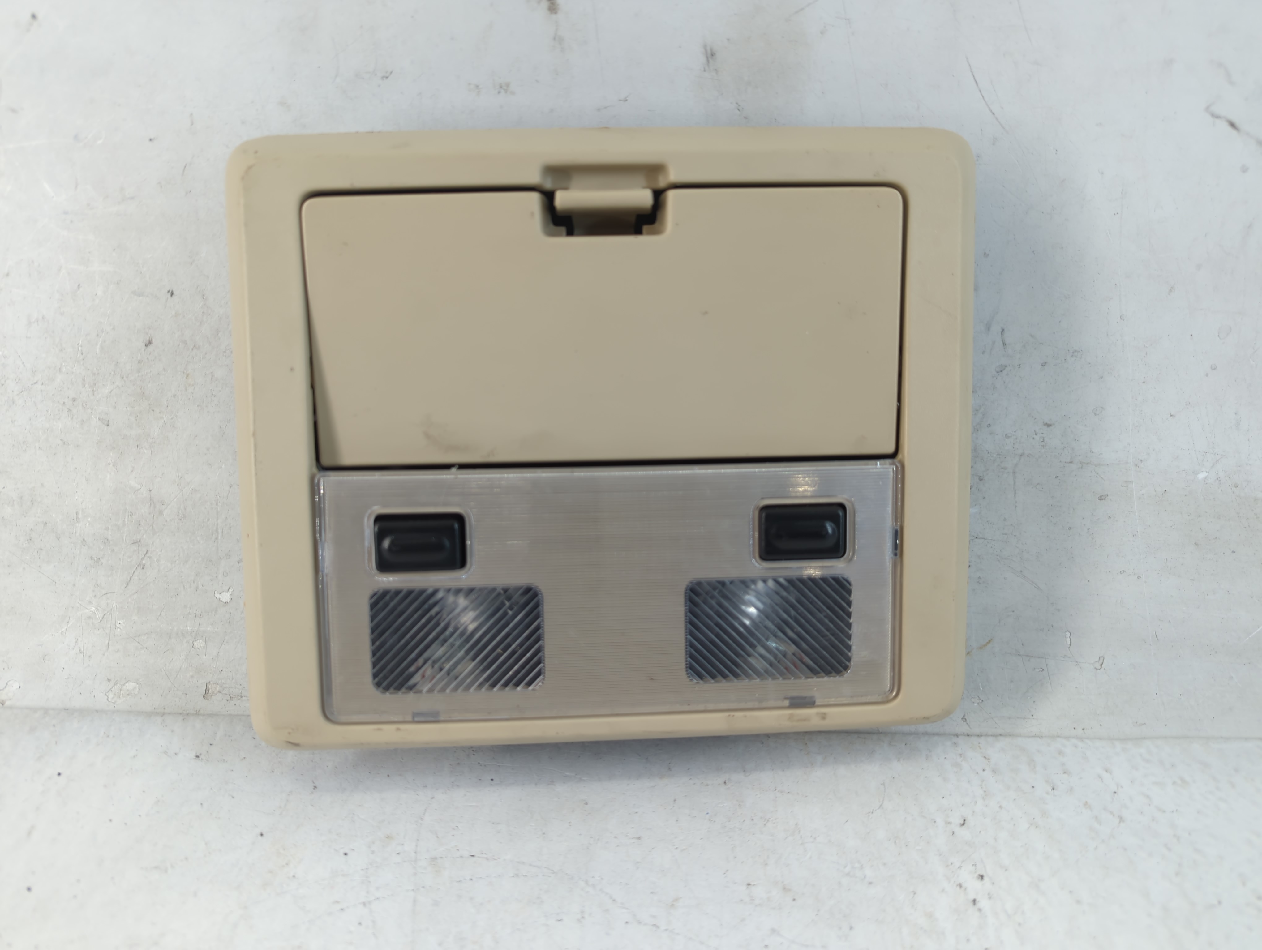 2006 Ford Fusion Center Console Armrest Cover Lid Beige 823055 - Oemusedautoparts1.com