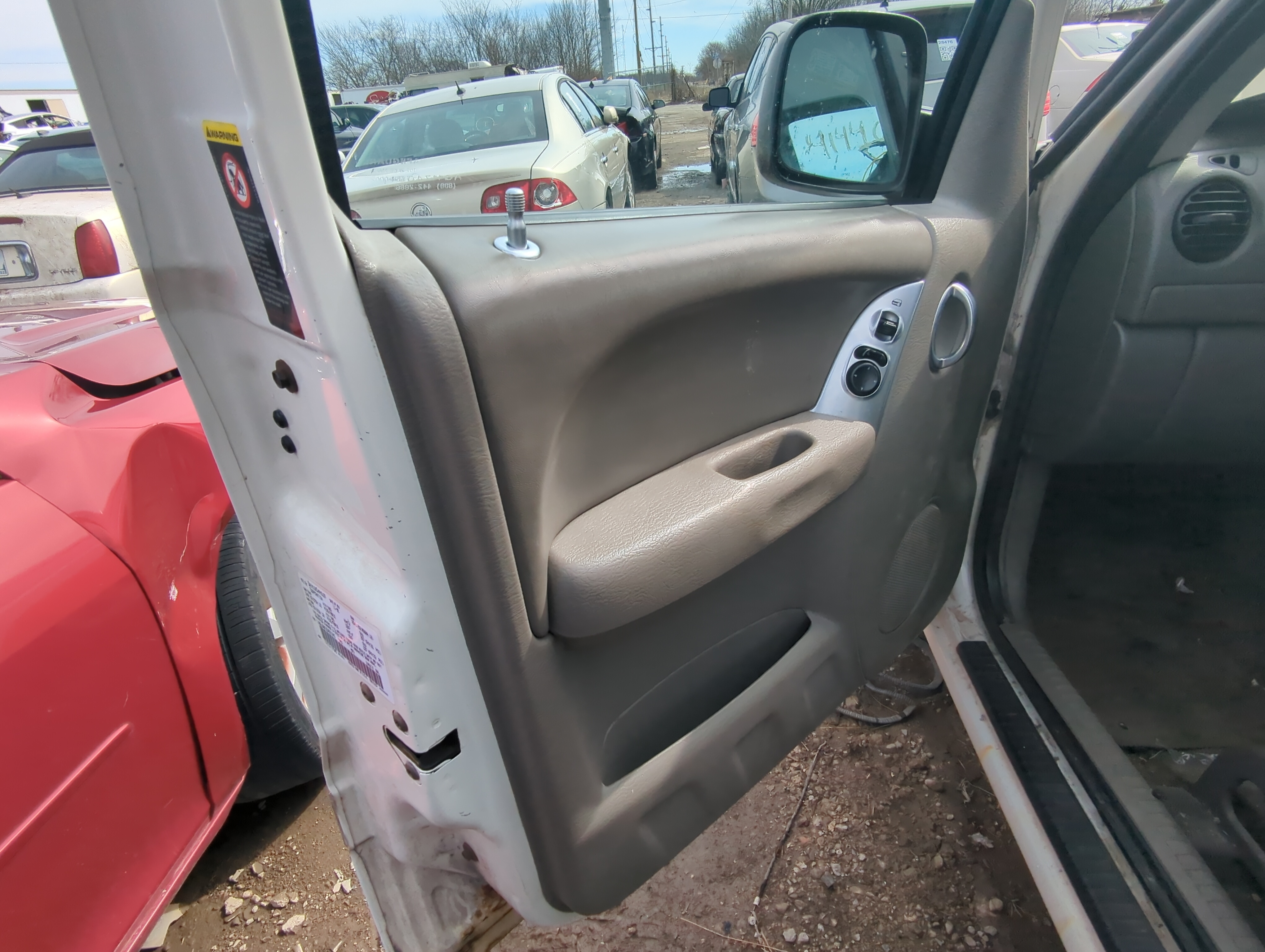 Picture of 2003 Jeep Liberty Front Left Driver Interior Door Panel Trim 823299
