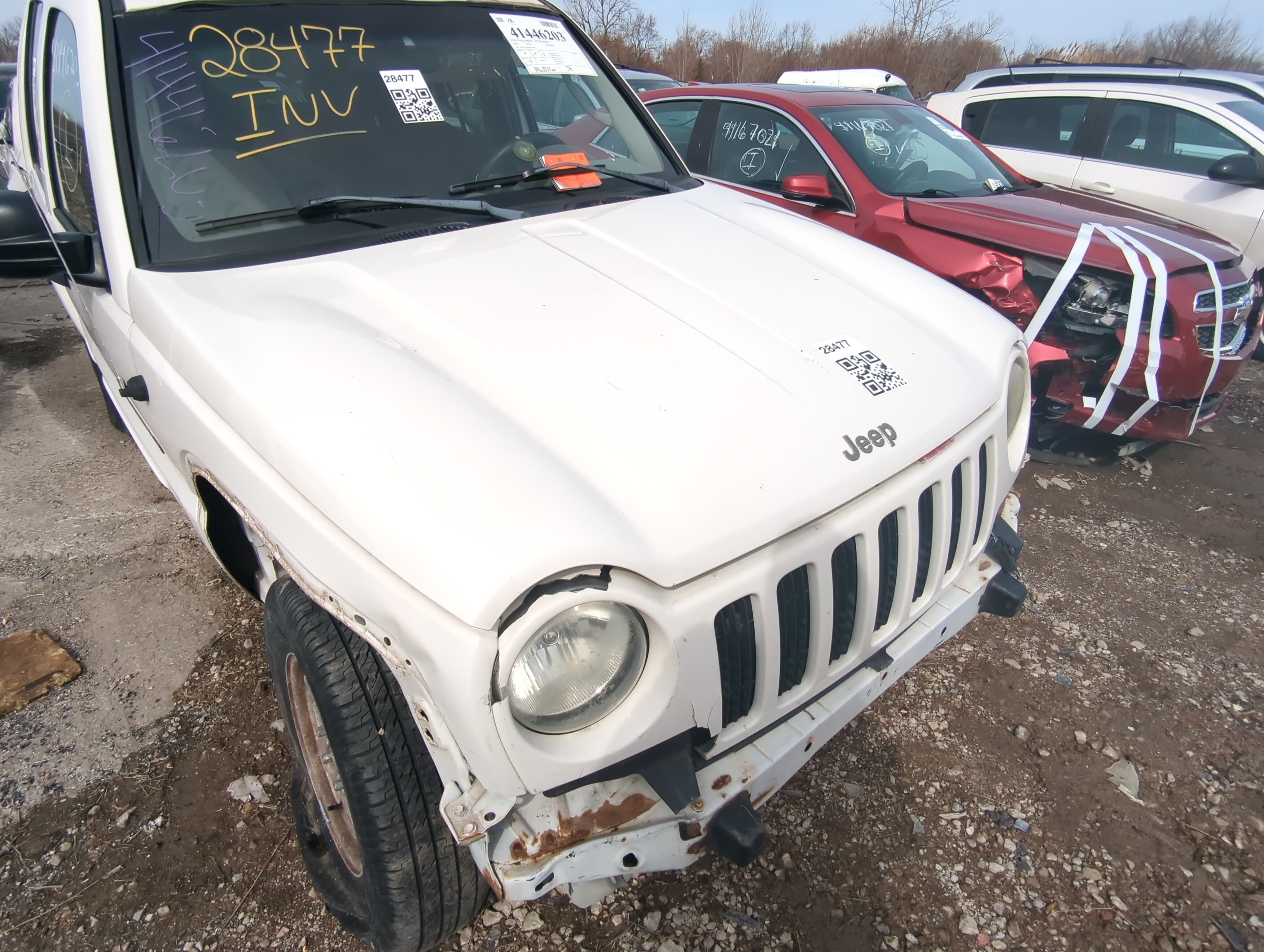 2003 Jeep Liberty Hood Oem 823319 - Oemusedautoparts1.com