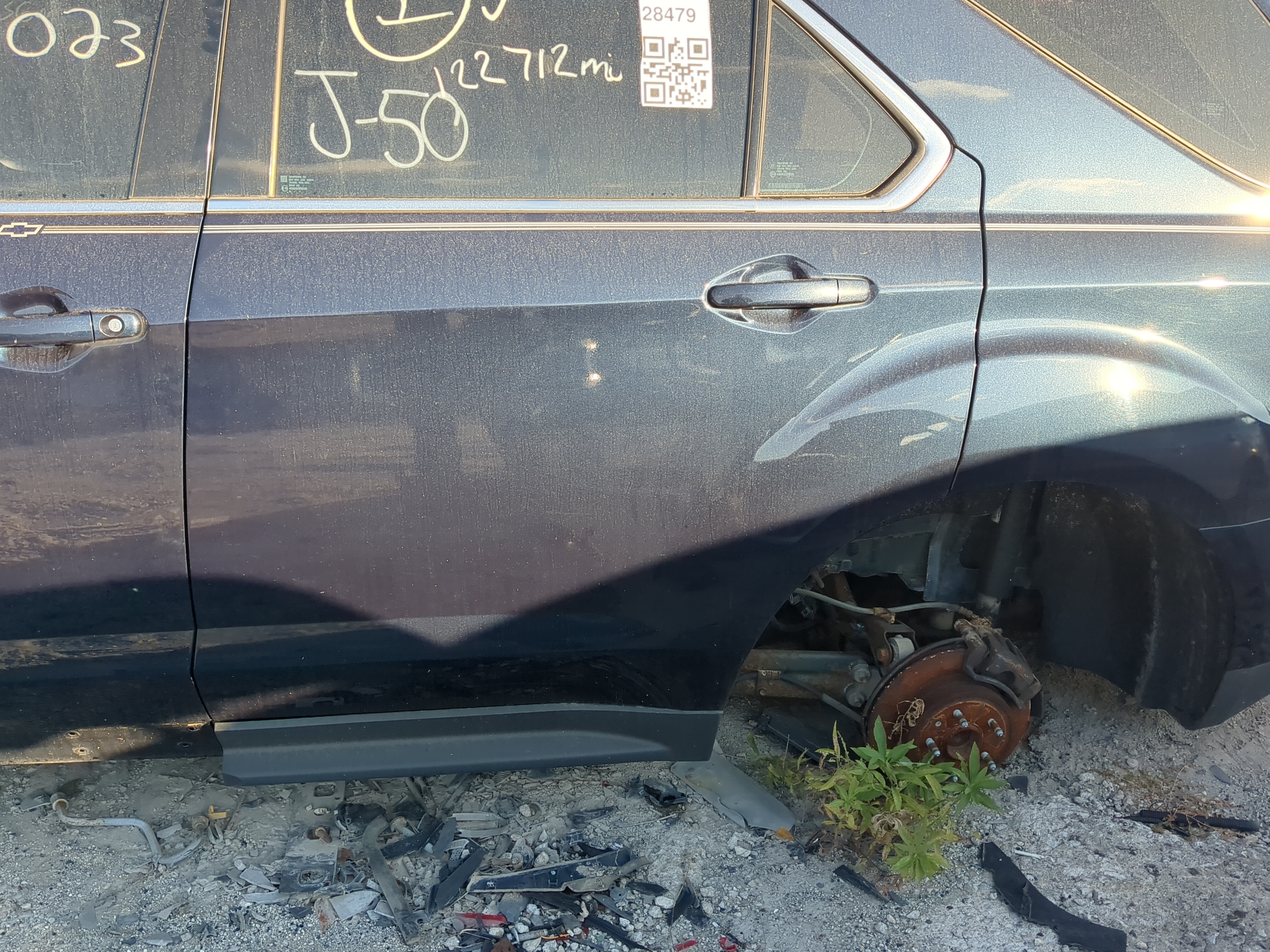 2012-2017 Chevrolet Equinox Driver Rear Door Oem 823610 - Oemusedautoparts1.com